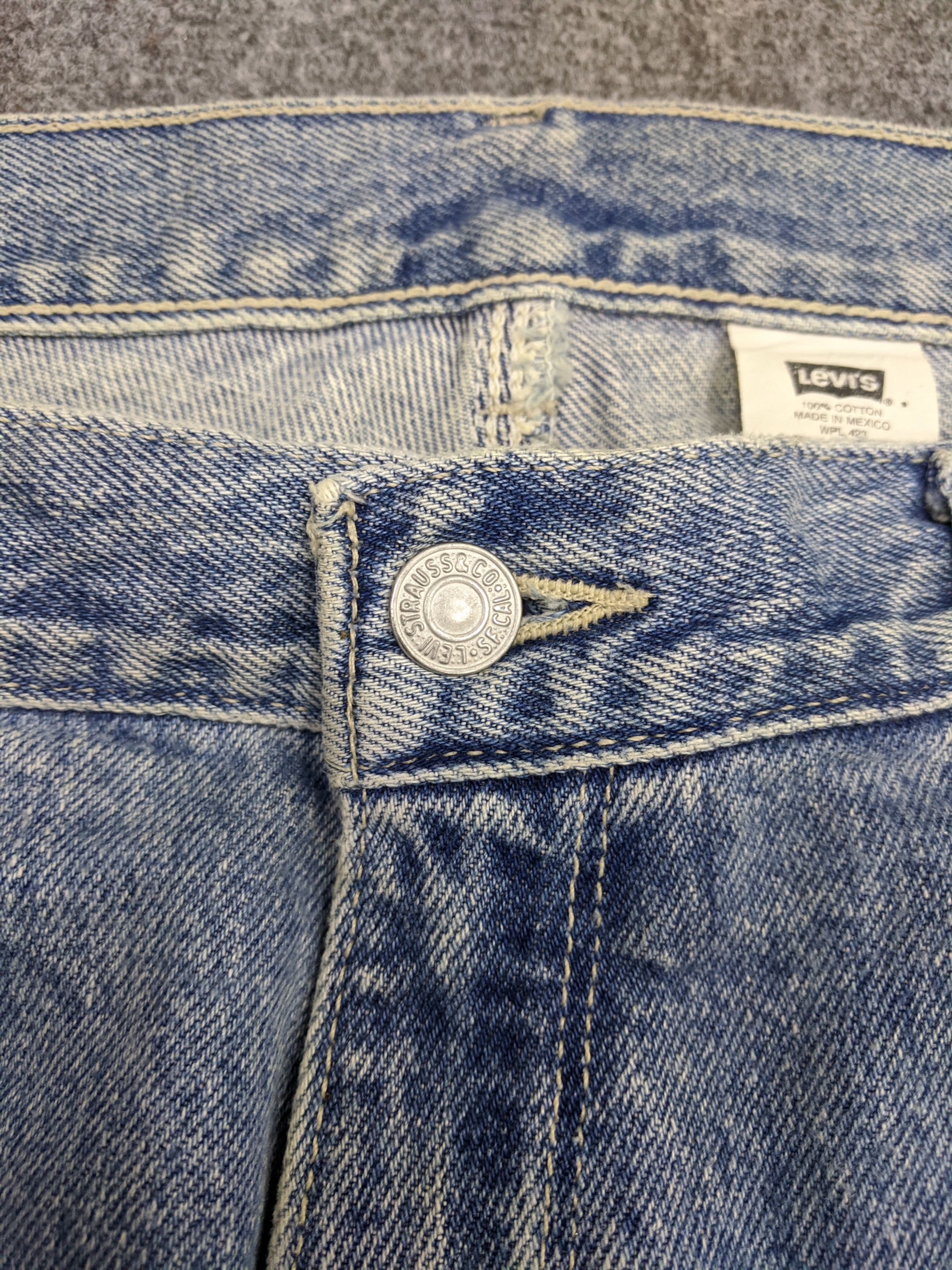 Levi's × Vintage Vintage 90s Levis 579 Jeans Acidwash Style DP0757 Size US 37 - 10 Thumbnail