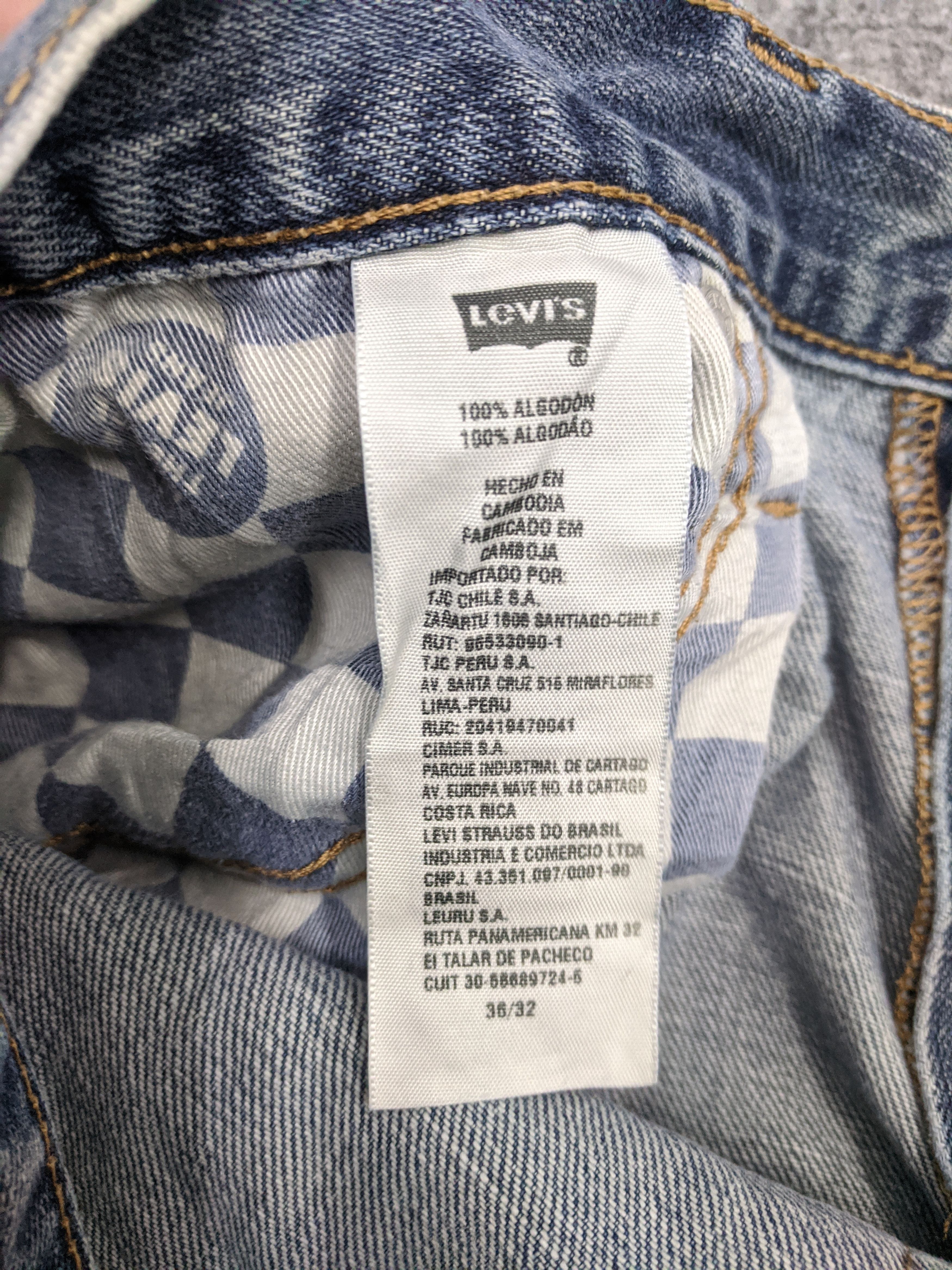 Levi's Vintage Levis Jeans DP0776 Size US 37 - 5 Thumbnail