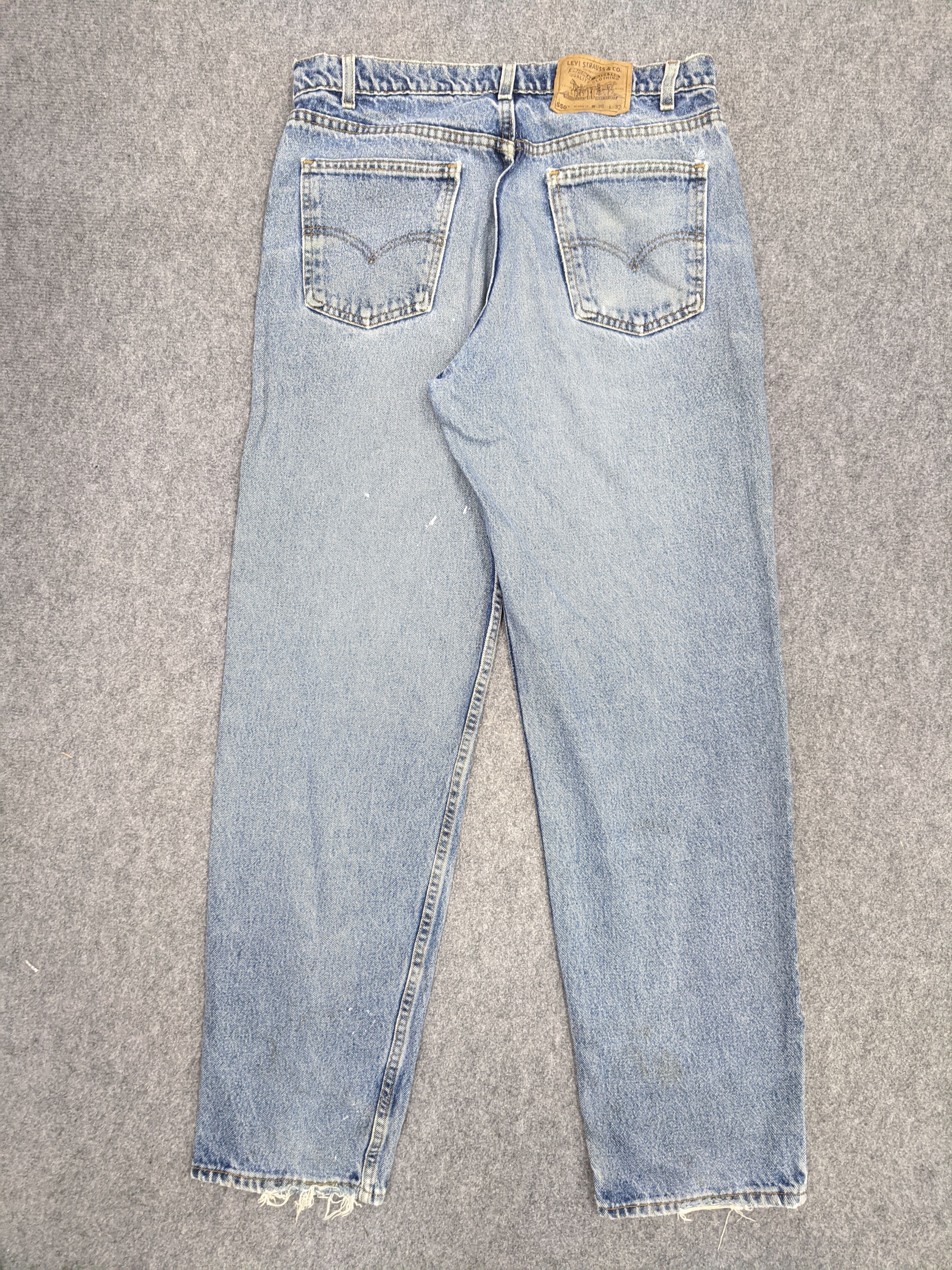 Levi's 90s Vintage Levis 550 Jeans DP0787 Size US 35 - 3 Thumbnail
