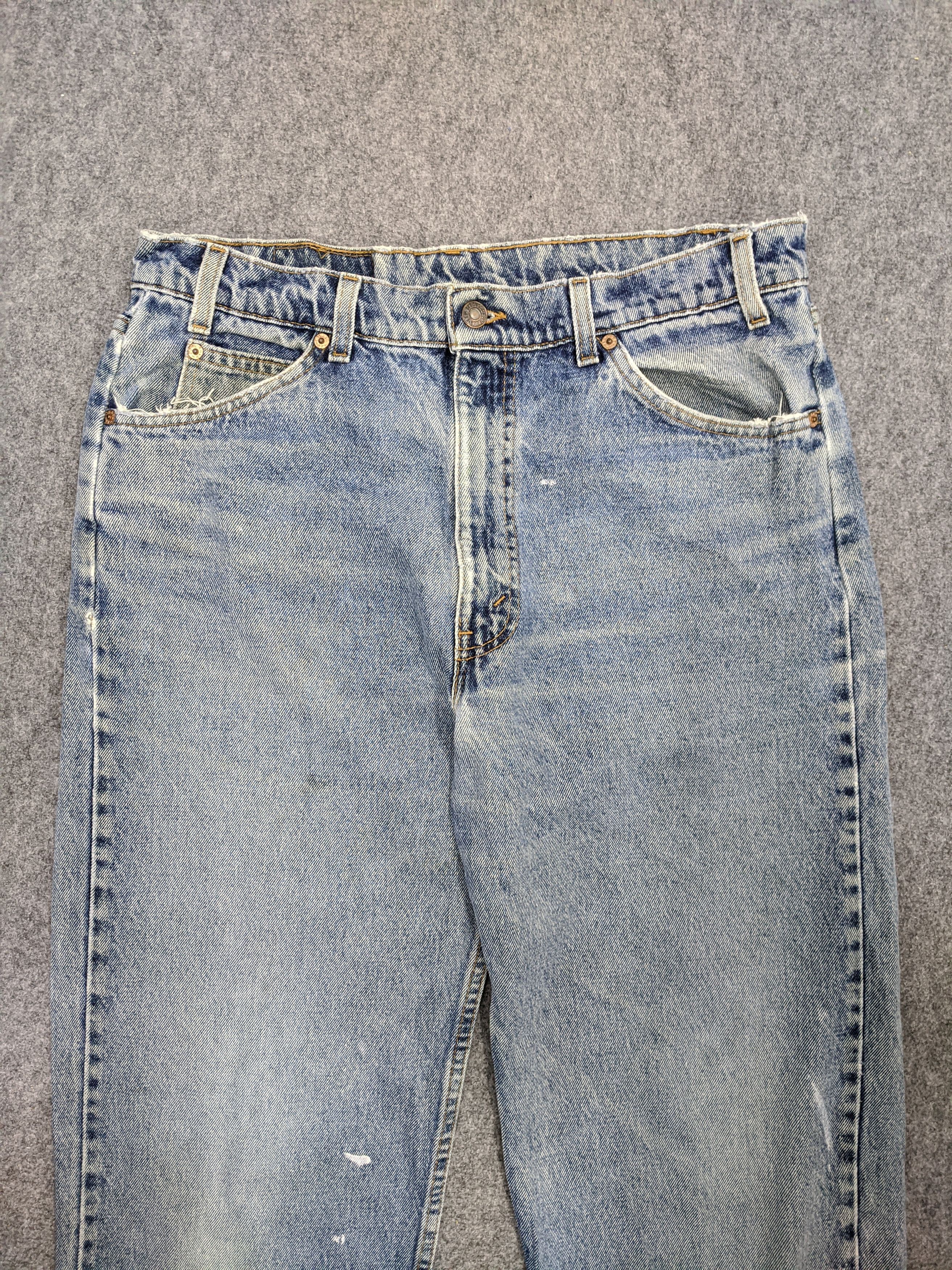 Levi's 90s Vintage Levis 550 Jeans DP0787 Size US 35 - 2 Thumbnail