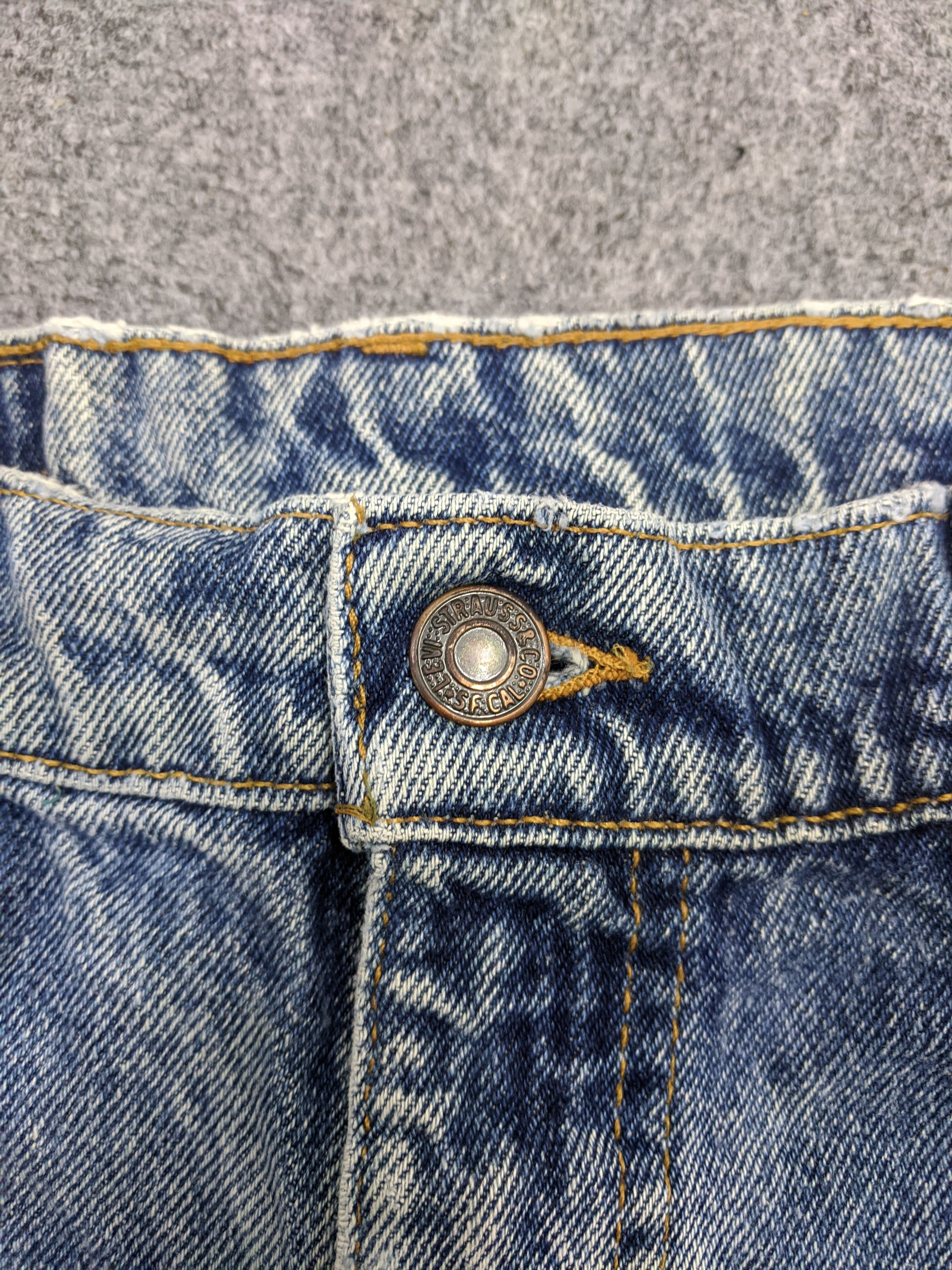 Levi's 90s Vintage Levis 550 Jeans DP0787 Size US 35 - 9 Thumbnail