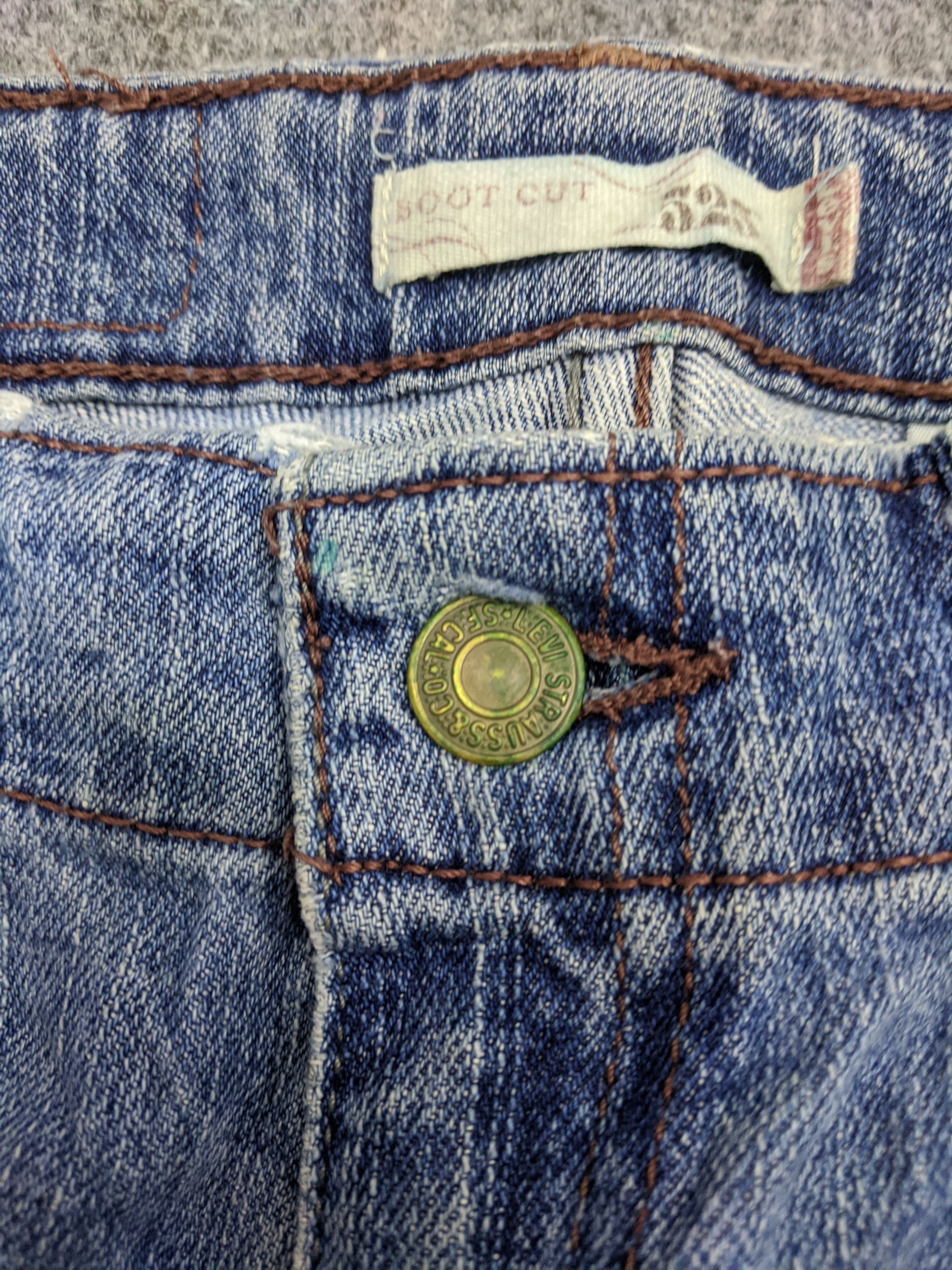 Levi's Vintage Levis 525 Jeans DP0789 Size US 30 / EU 46 - 11 Thumbnail