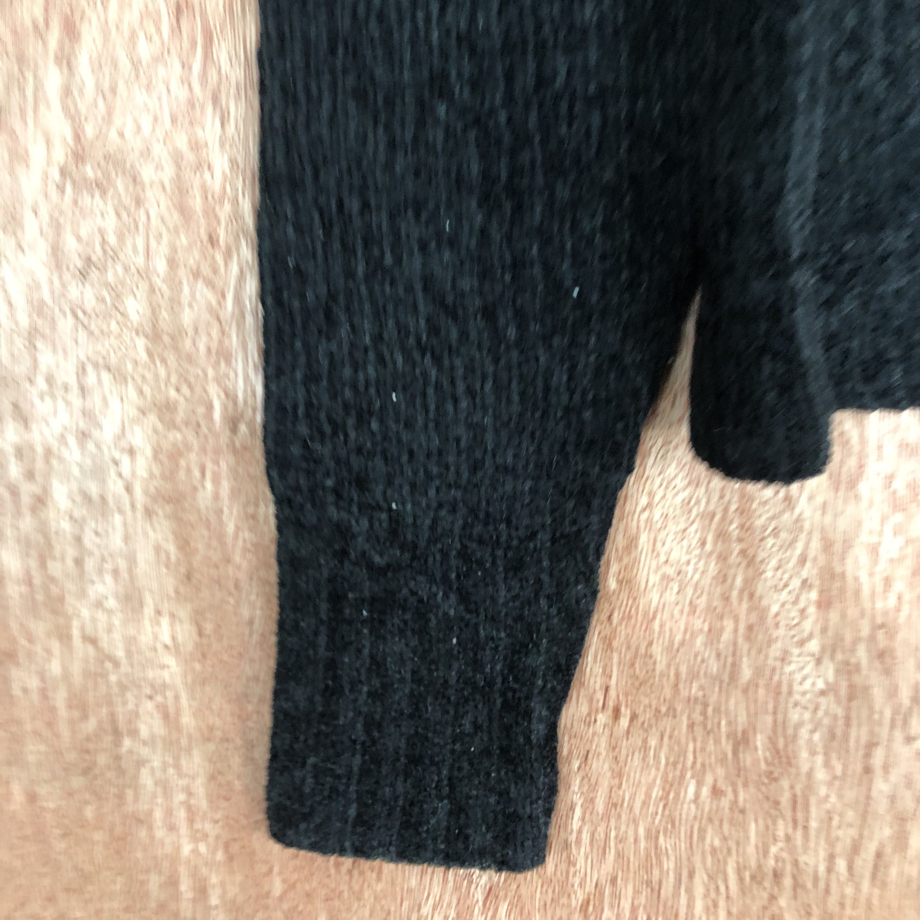 Sonia Rykiel DL Sonia Rykiel Paris Black crop top Knitwear #c466 Size M / US 6-8 / IT 42-44 - 6 Thumbnail