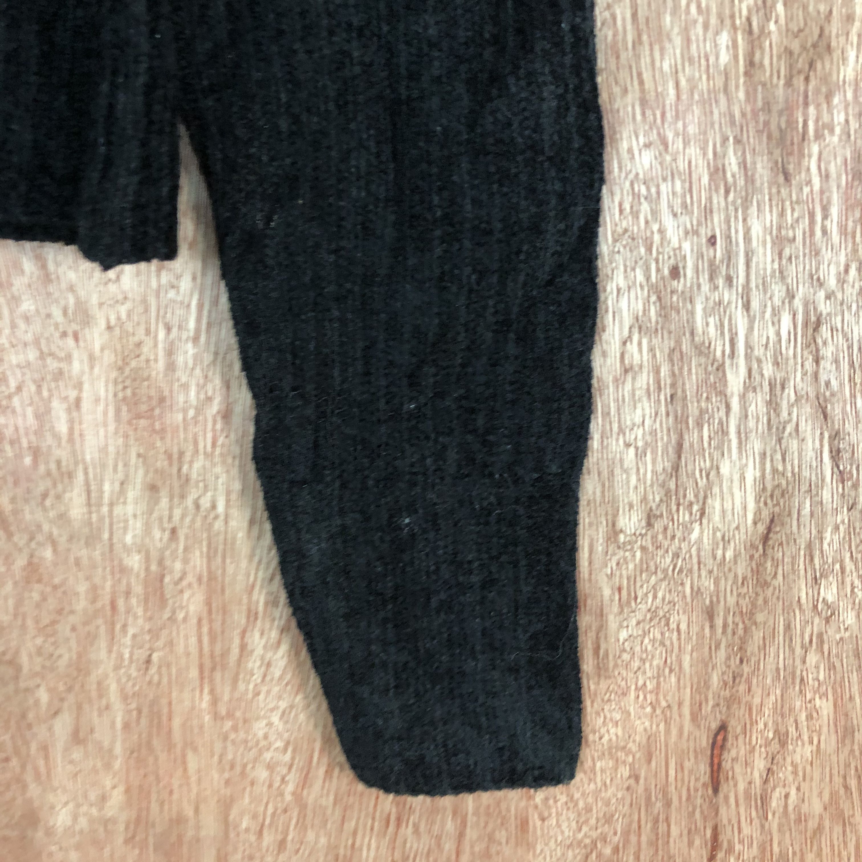 Sonia Rykiel DL Sonia Rykiel Paris Black crop top Knitwear #c466 Size M / US 6-8 / IT 42-44 - 4 Thumbnail