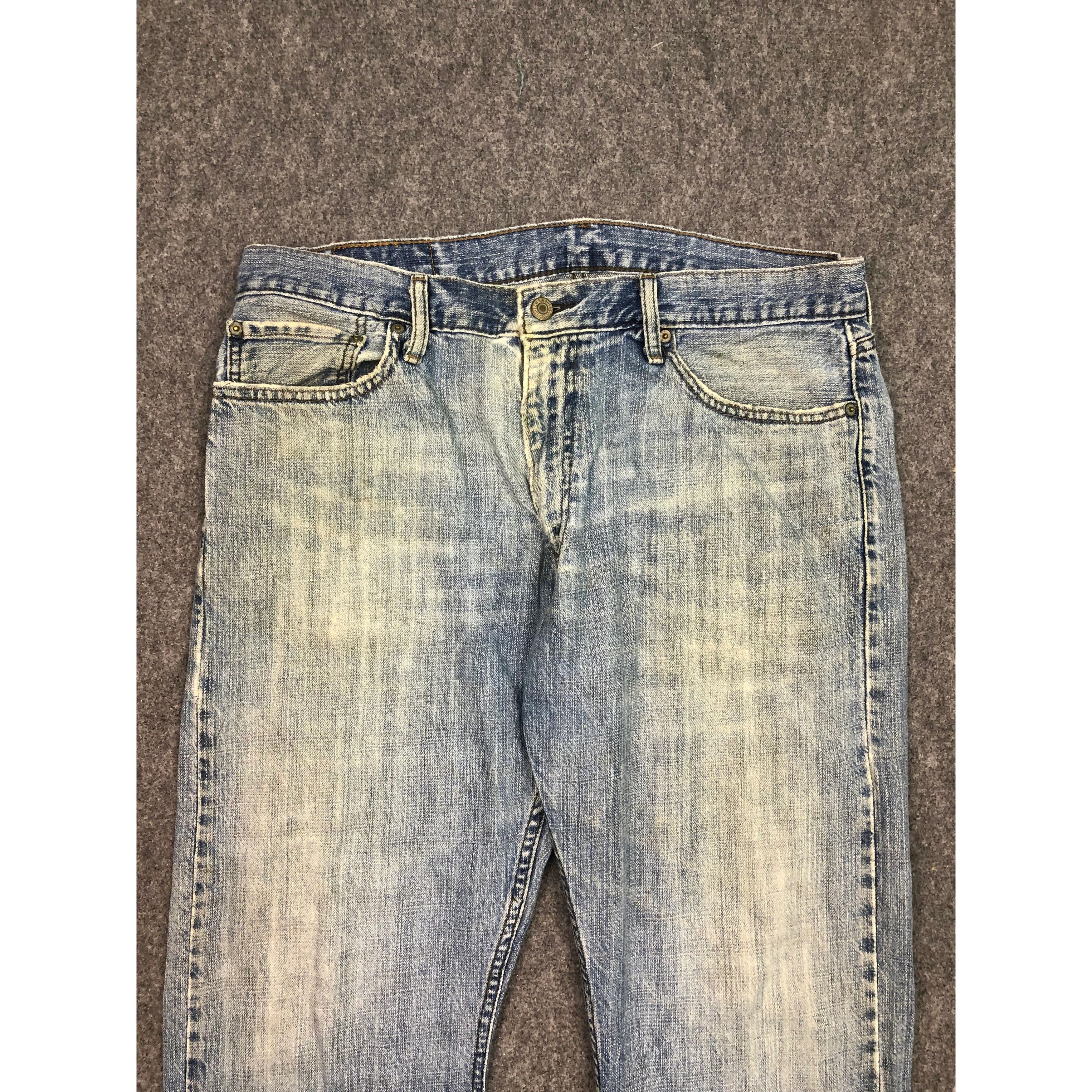 Levi's Vintage Levis 514 Lightwash Jeans DP0573 Size US 37 - 3 Thumbnail