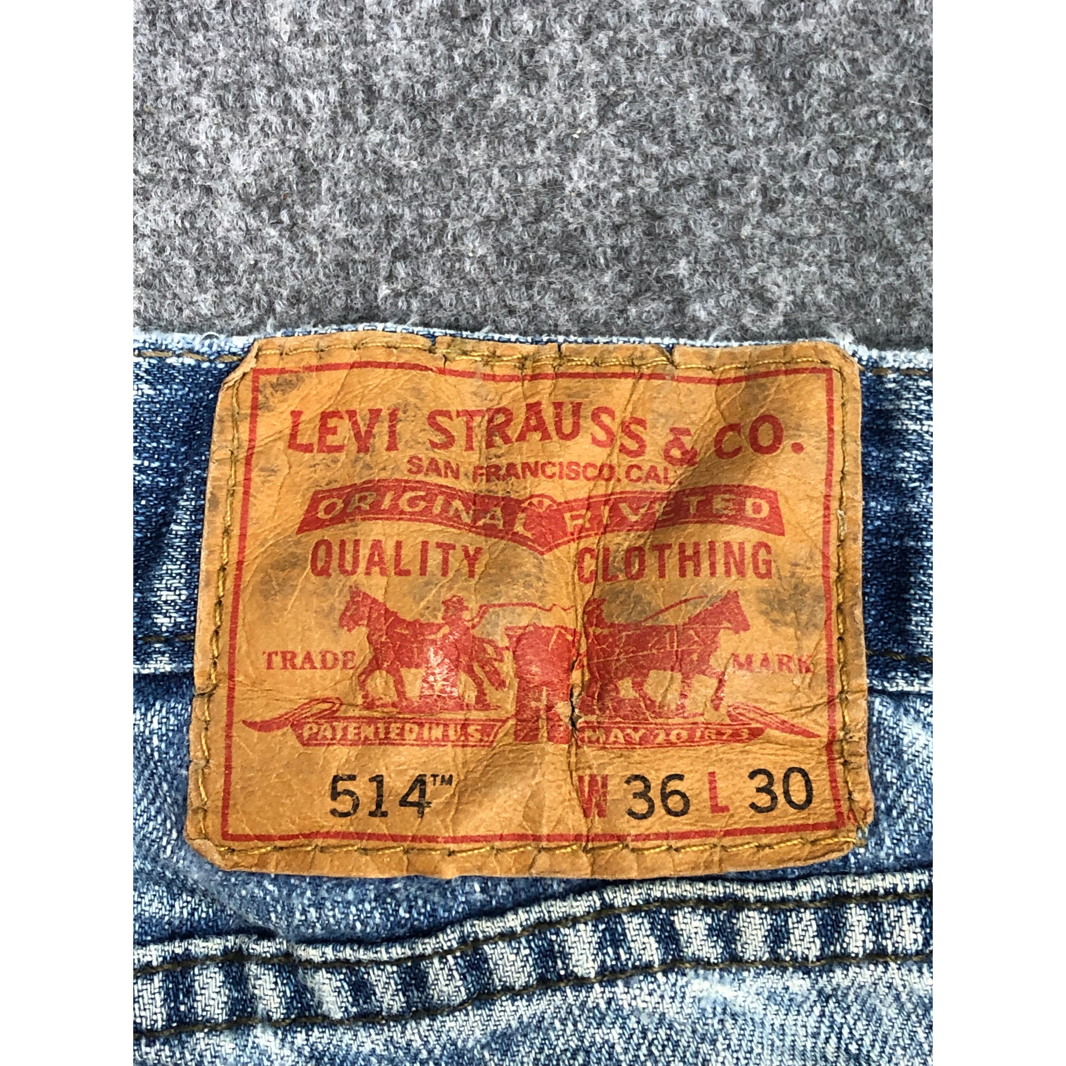 Levi's Vintage Levis 514 Lightwash Jeans DP0573 Size US 37 - 5 Thumbnail