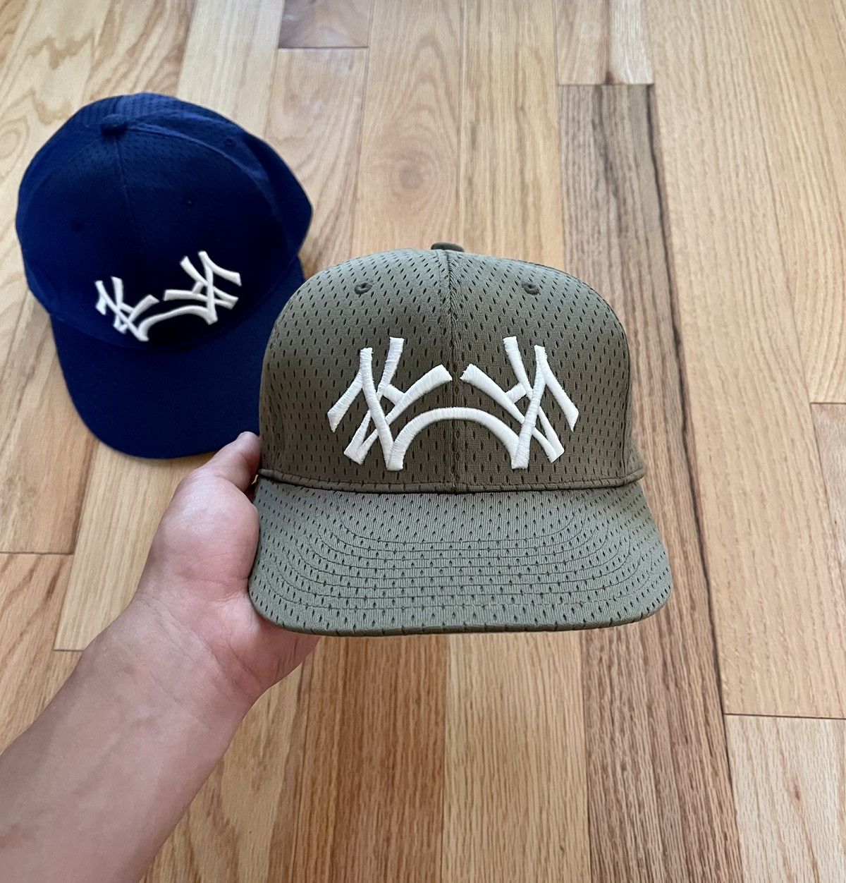 Bape × Neighborhood 2005 Bape x Neighborhood Bootleg Yankees Mesh ...