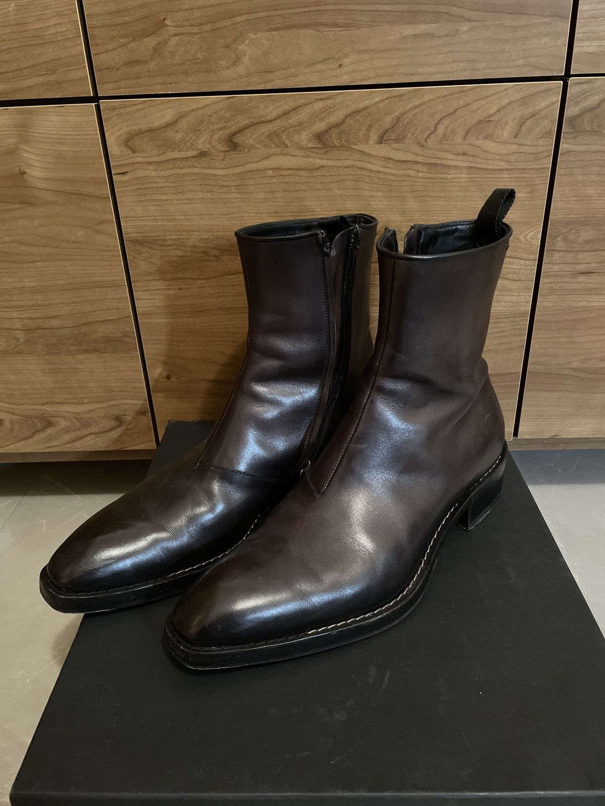 Berluti Haider Ackermann Berluti x Haider Ackermann Chelsea boots Grailed