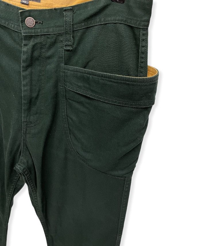 image of Mc Apache Big Pocket Designer Artist Streetwear Pants in Green, Men's (Size 33)