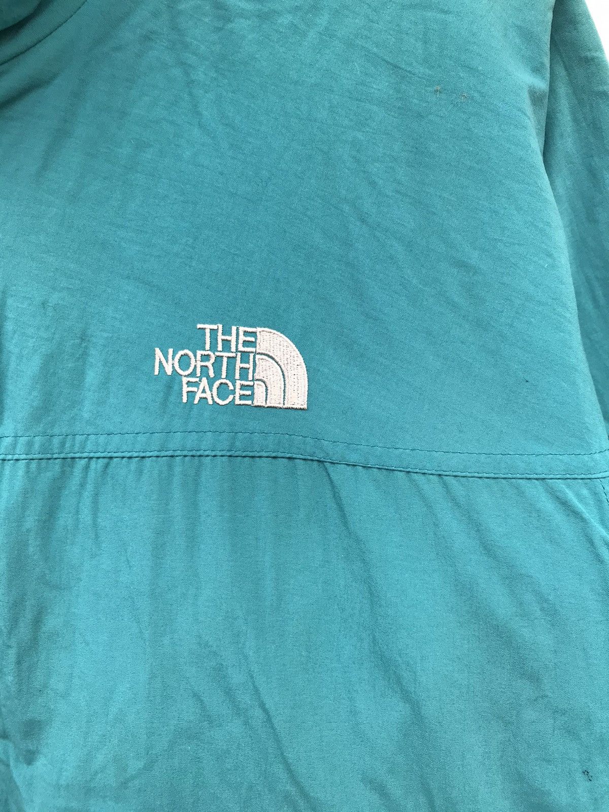 The North Face Vintage The North Face Teal Zip-Up Fleece-Lined Jacket Size US L / EU 52-54 / 3 - 7 Thumbnail