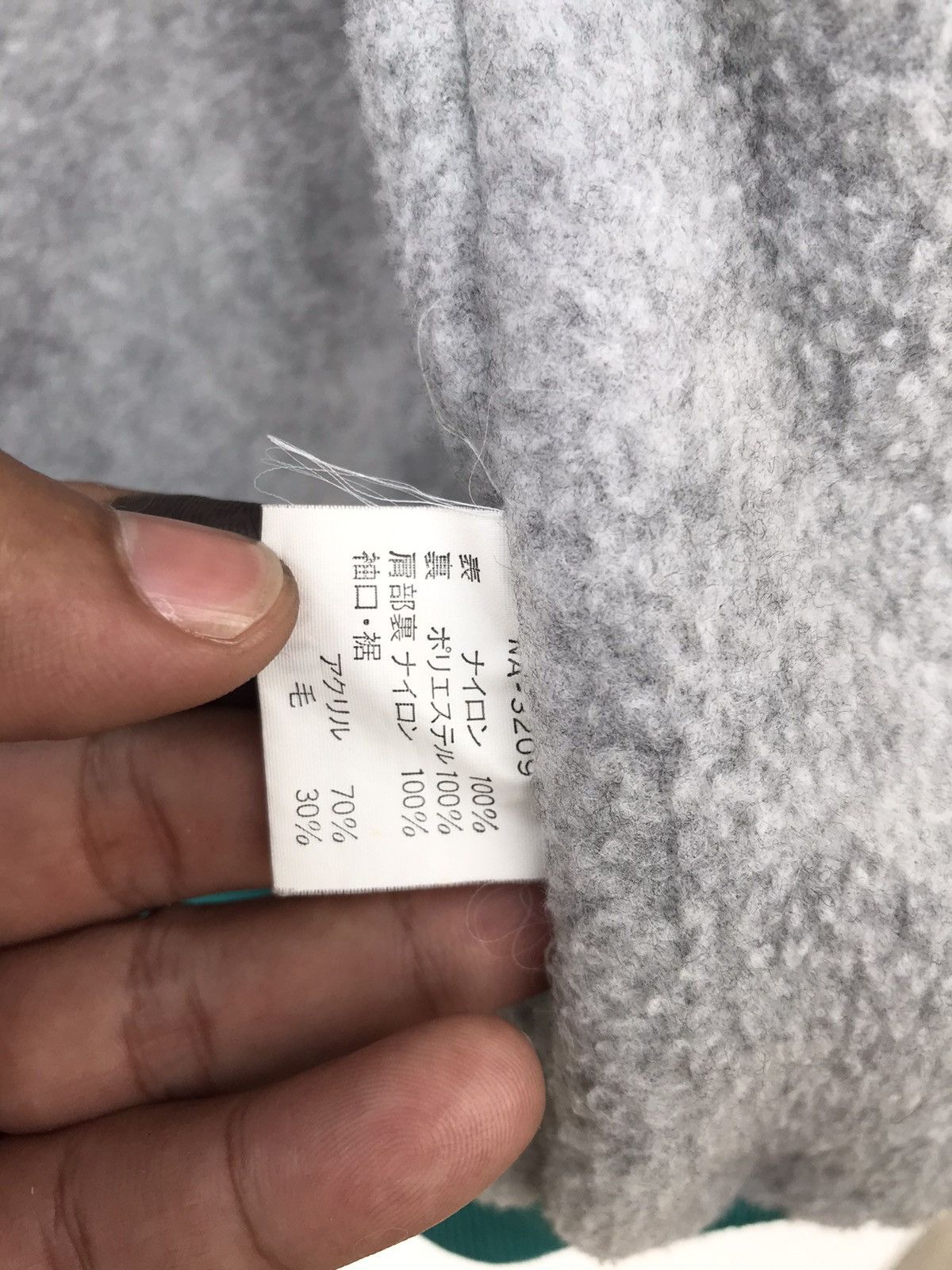 The North Face Vintage The North Face Teal Zip-Up Fleece-Lined Jacket Size US L / EU 52-54 / 3 - 17 Thumbnail