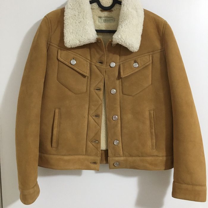 R.M. Williams WOMEN S SHEARLING RIDER JACKET Grailed