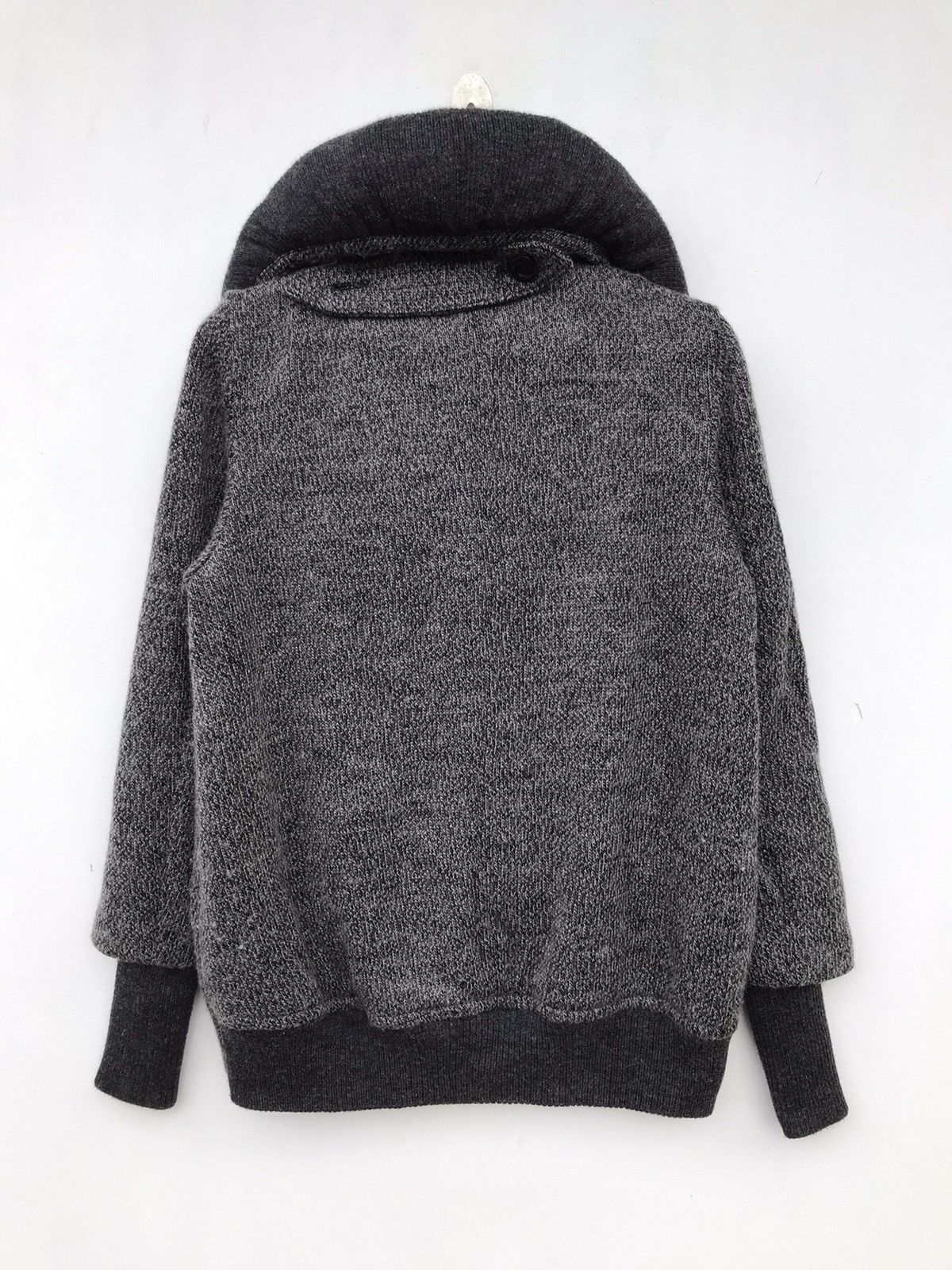 Issey Miyake Mercibeaucoup Japan Archive Big Collar Bouclé Knit Jacket Size M / US 6-8 / IT 42-44 - 2 Thumbnail