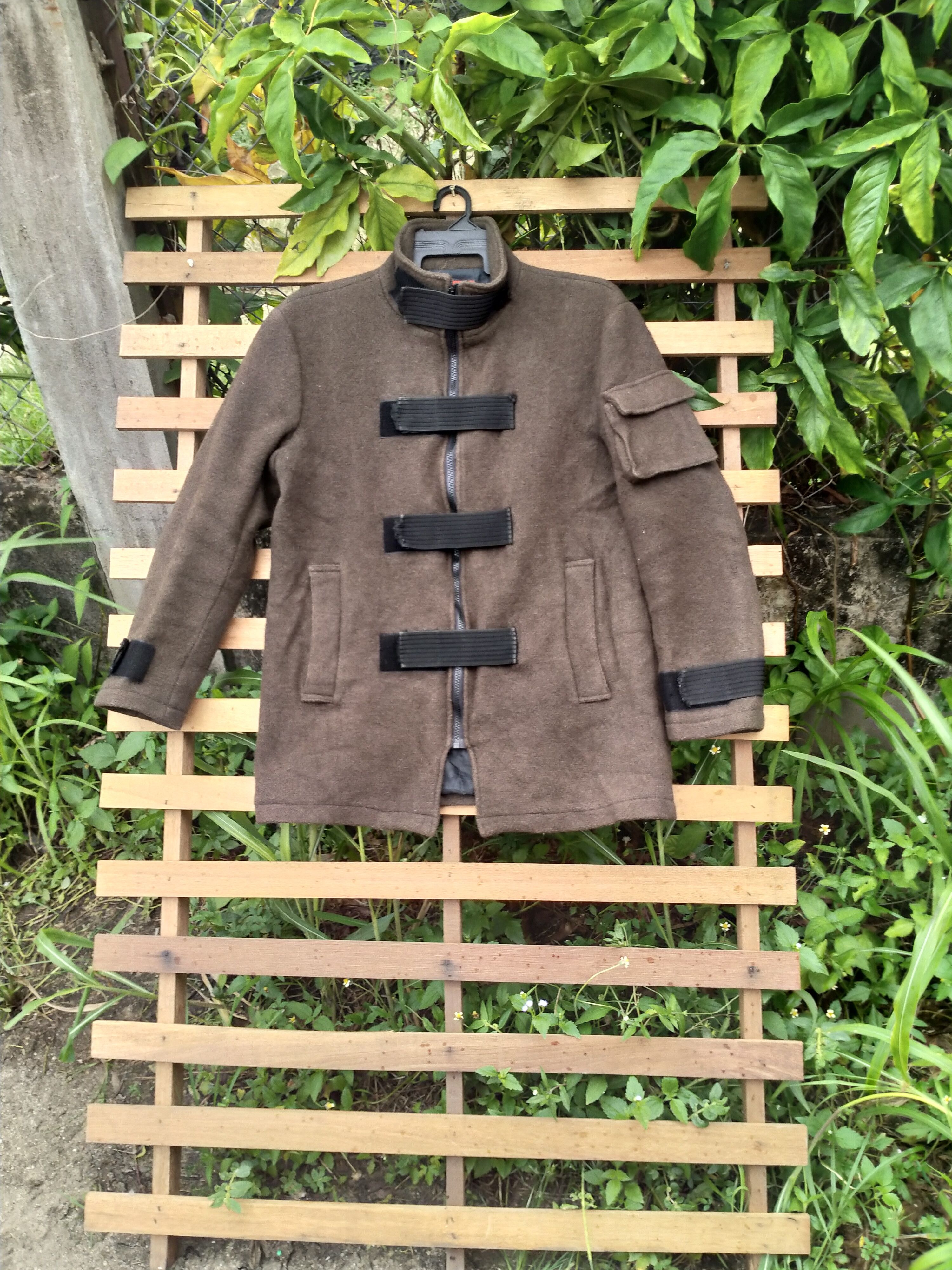 Japanese Brand SKY CONQUEROR STRAP ZIPPER MILITARY JACKET Size US M / EU 48-50 / 2 - 2 Thumbnail
