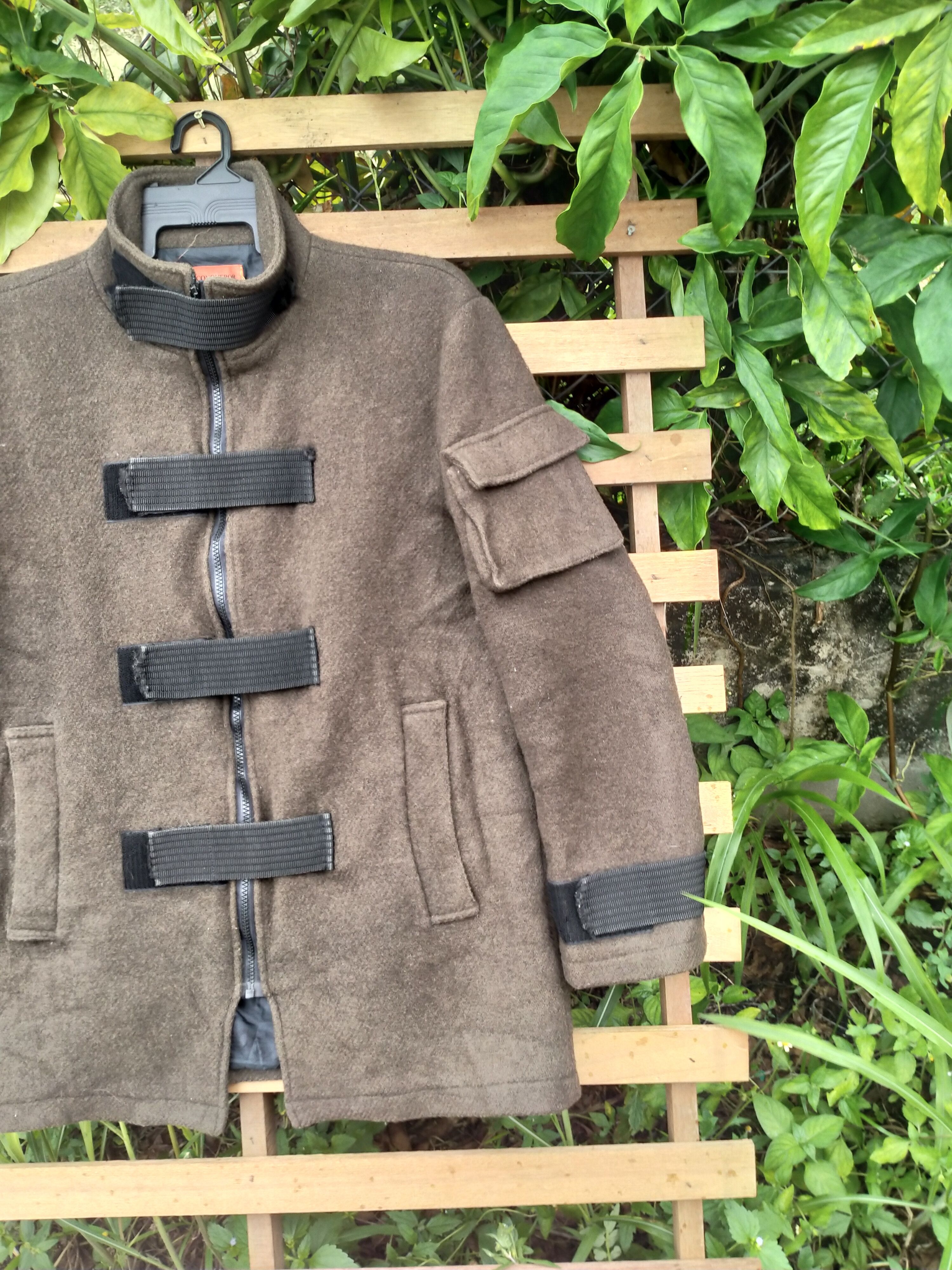 Japanese Brand SKY CONQUEROR STRAP ZIPPER MILITARY JACKET Size US M / EU 48-50 / 2 - 3 Thumbnail