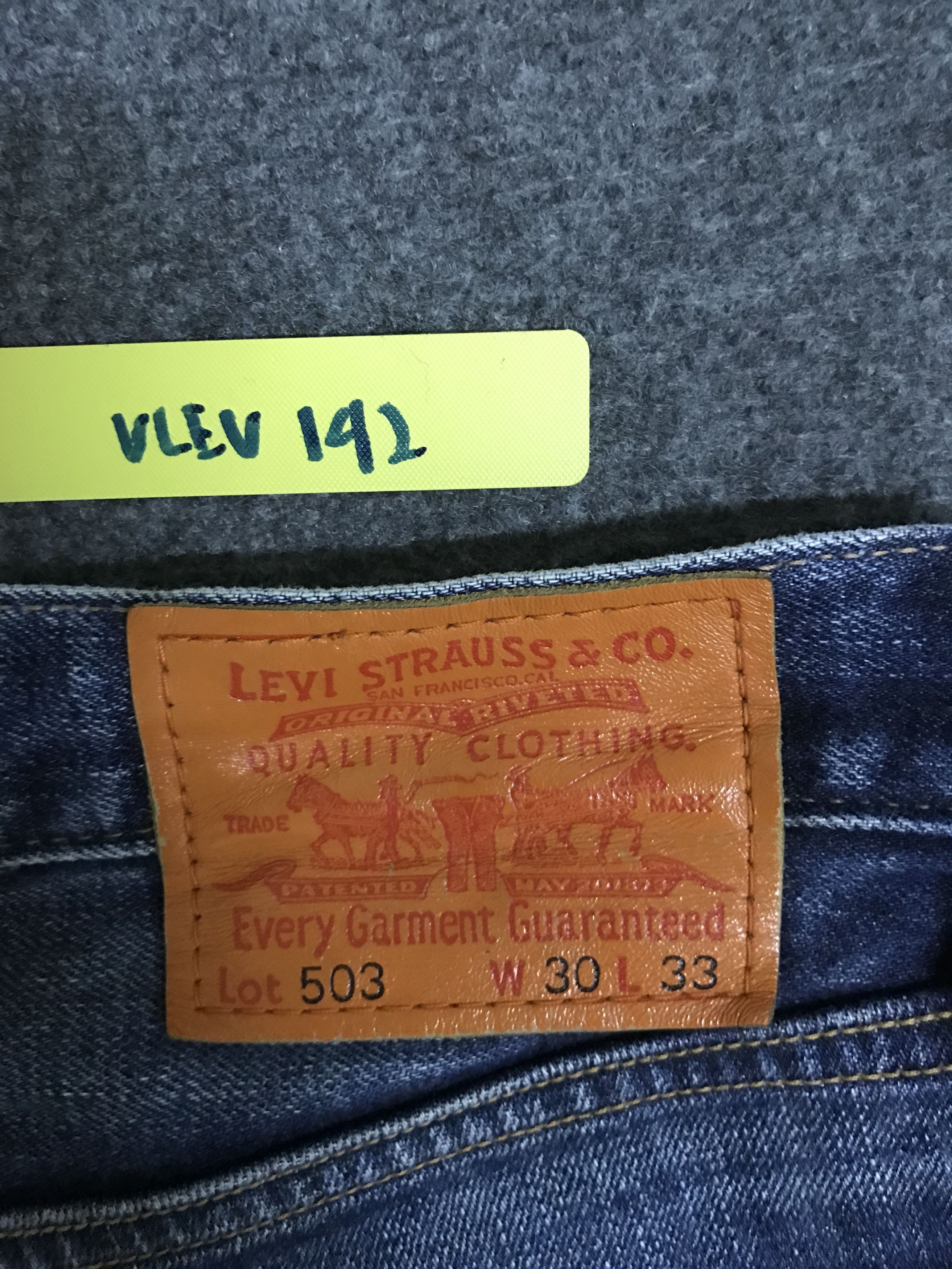 Levi's VLEV142-Levis 503 Rare Fade Medium Wash Jeans Size US 32 / EU 48 - 16 Thumbnail