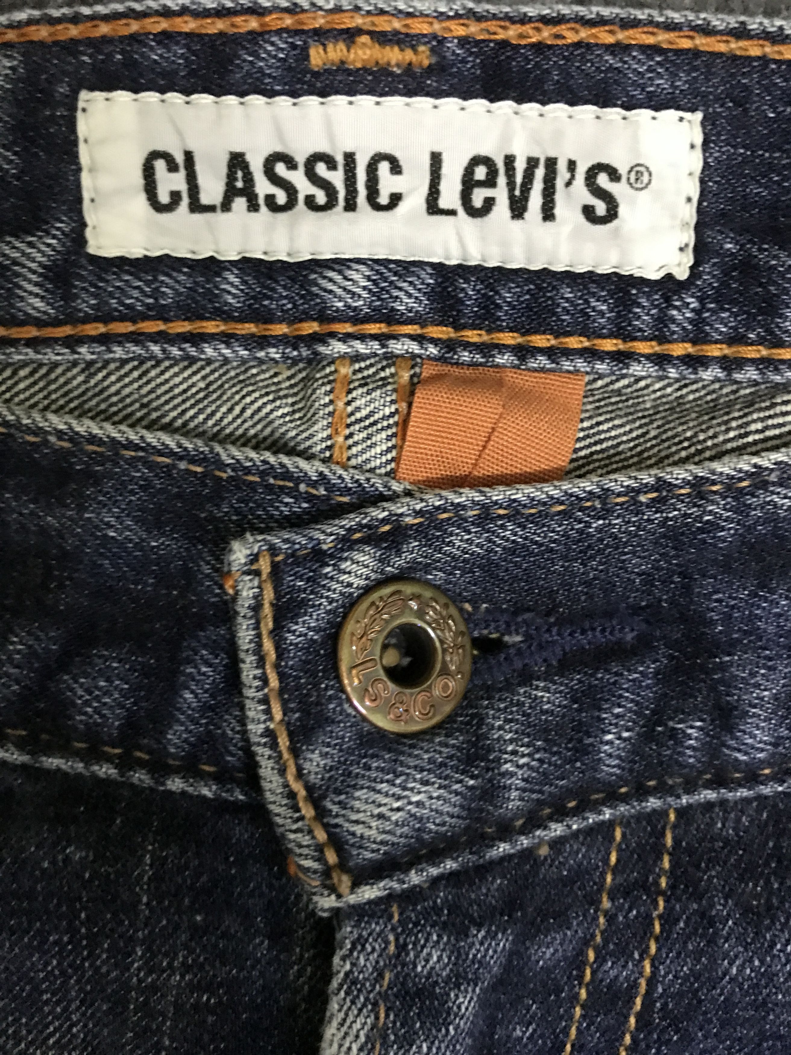 Levi's VLEV142-Levis 503 Rare Fade Medium Wash Jeans Size US 32 / EU 48 - 7 Thumbnail