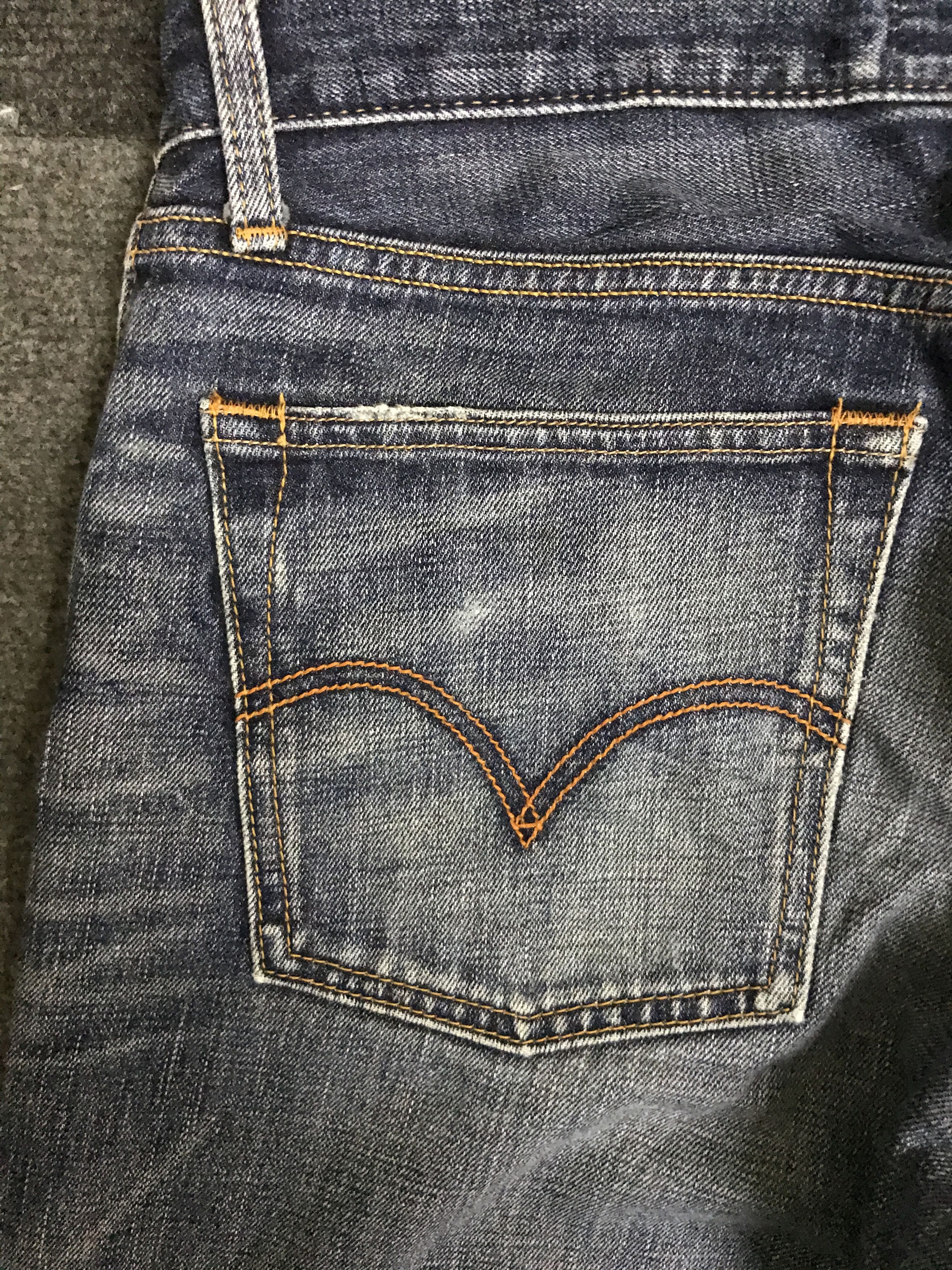 Levi's VLEV142-Levis 503 Rare Fade Medium Wash Jeans Size US 32 / EU 48 - 15 Thumbnail