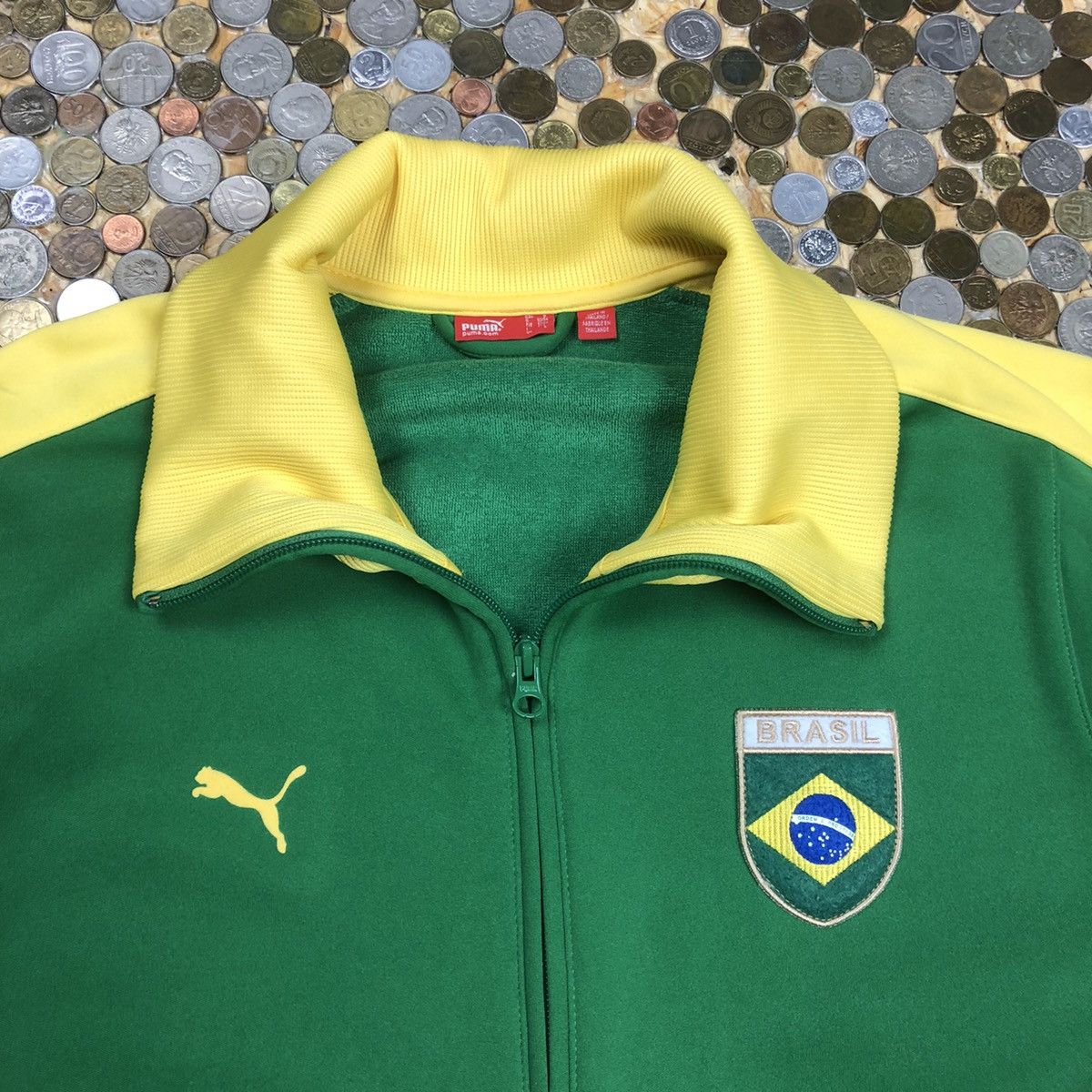 Puma Puma zip hoodie Brasil Size US L / EU 52-54 / 3 - 2 Thumbnail