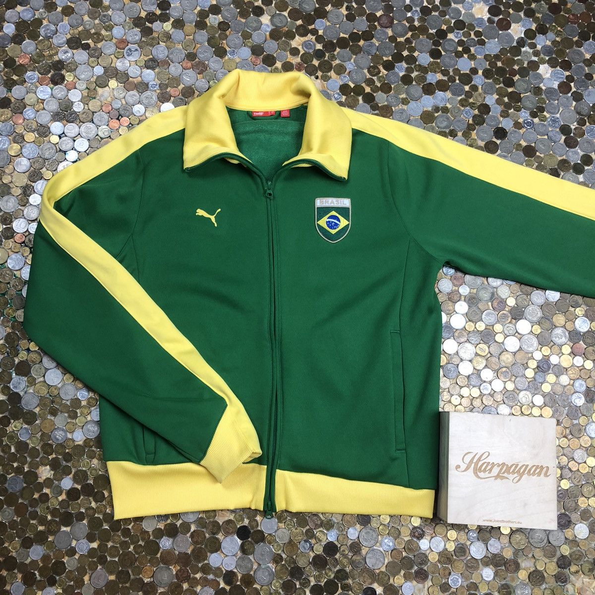 Puma Puma zip hoodie Brasil Size US L / EU 52-54 / 3 - 1 Thumbnail