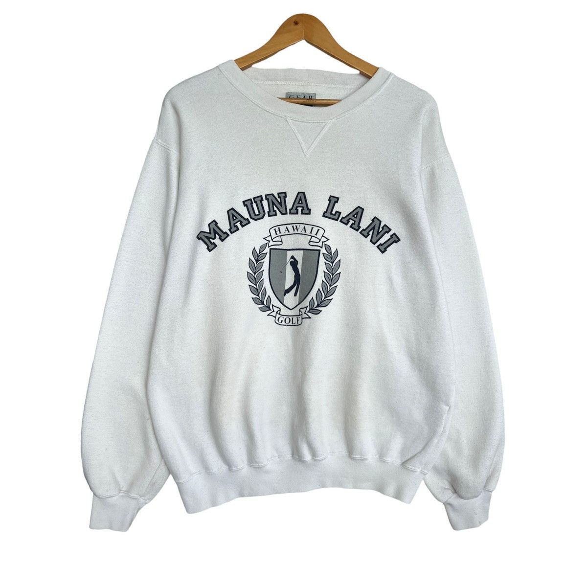 Vintage Maulana Lani Golf Spellout Large Sweatshirt