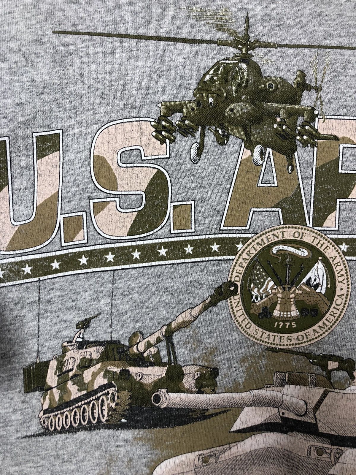 Fruit Of The Loom × Vintage Vintage U.S. Army T shirt Size US L / EU 52-54 / 3 - 4 Thumbnail