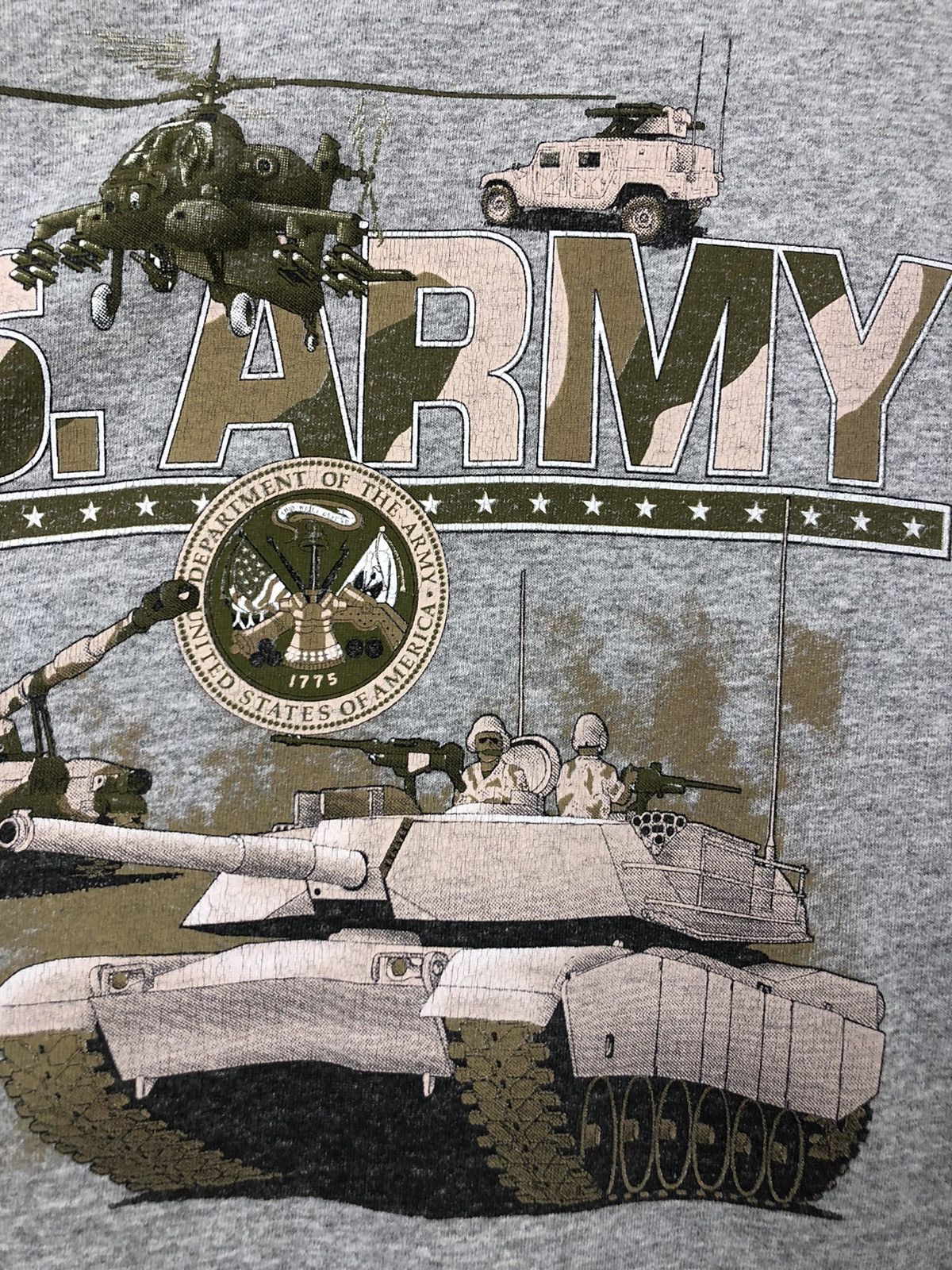 Fruit Of The Loom × Vintage Vintage U.S. Army T shirt Size US L / EU 52-54 / 3 - 5 Thumbnail