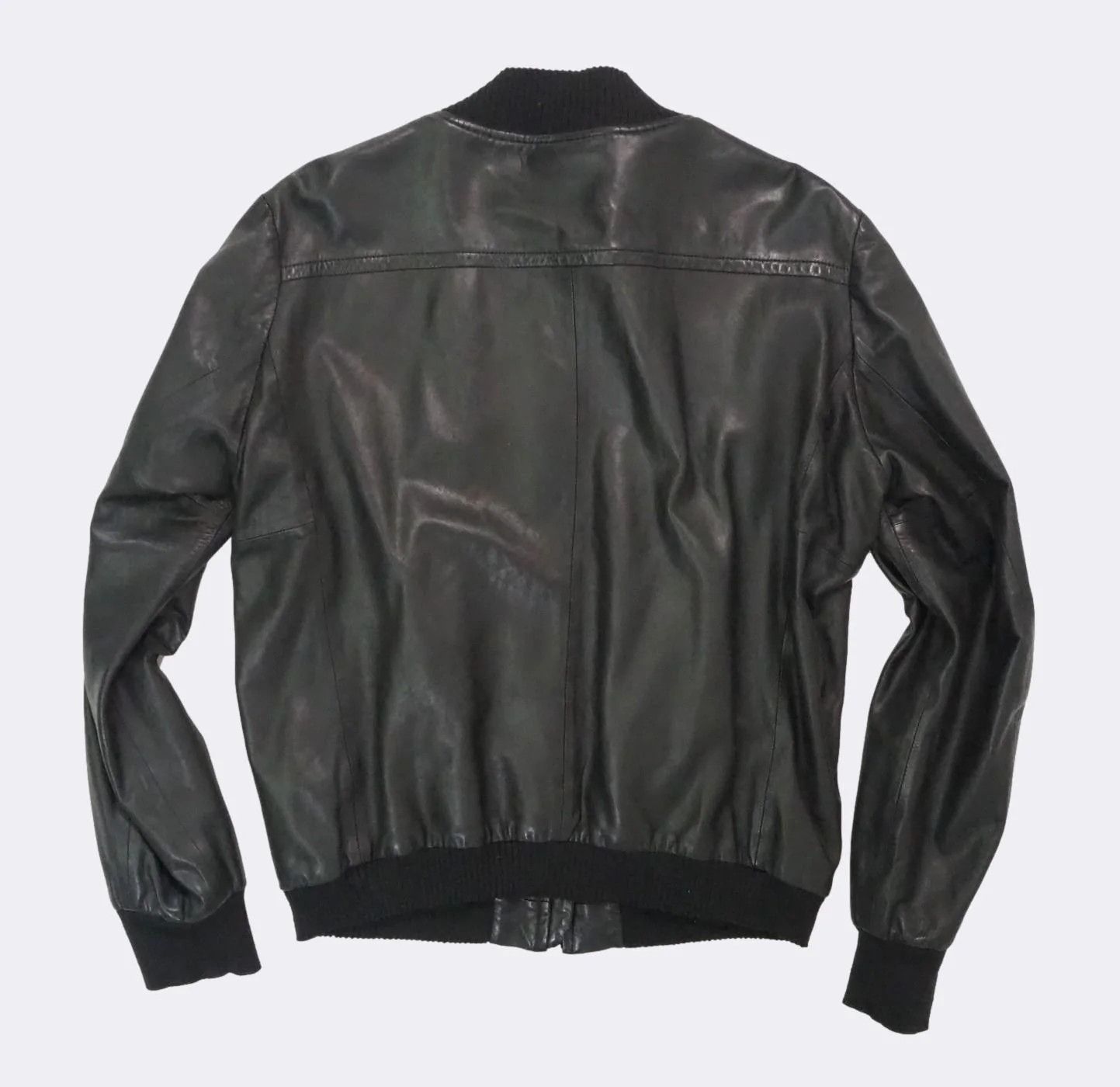 ジャケット・アウター DISEL BLACK GOLD lamb lether jackets Diesel Black Gold Men's Litriang 100% Lamb Leather Jacket