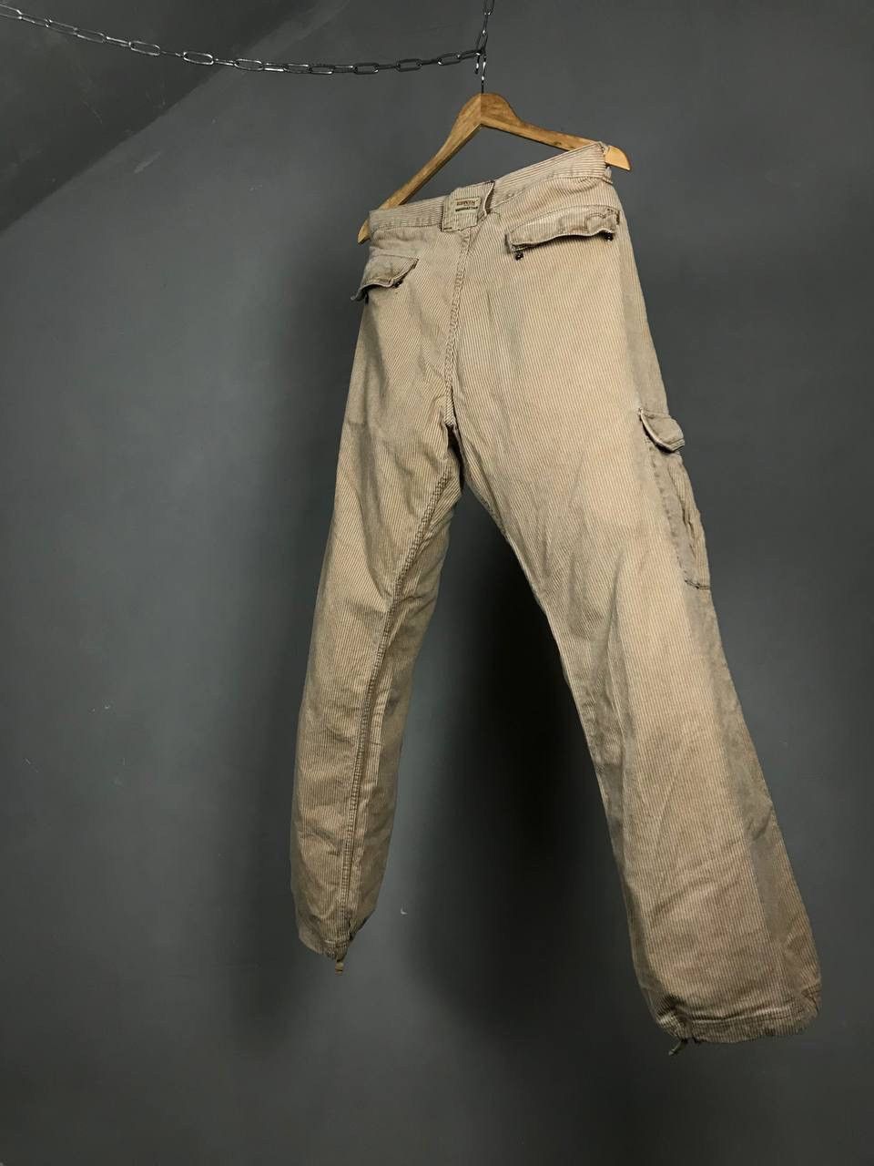 Edwin Edwin Japanese brand velvet cargo vintage pants Size US 36 / EU 52 - 6 Thumbnail