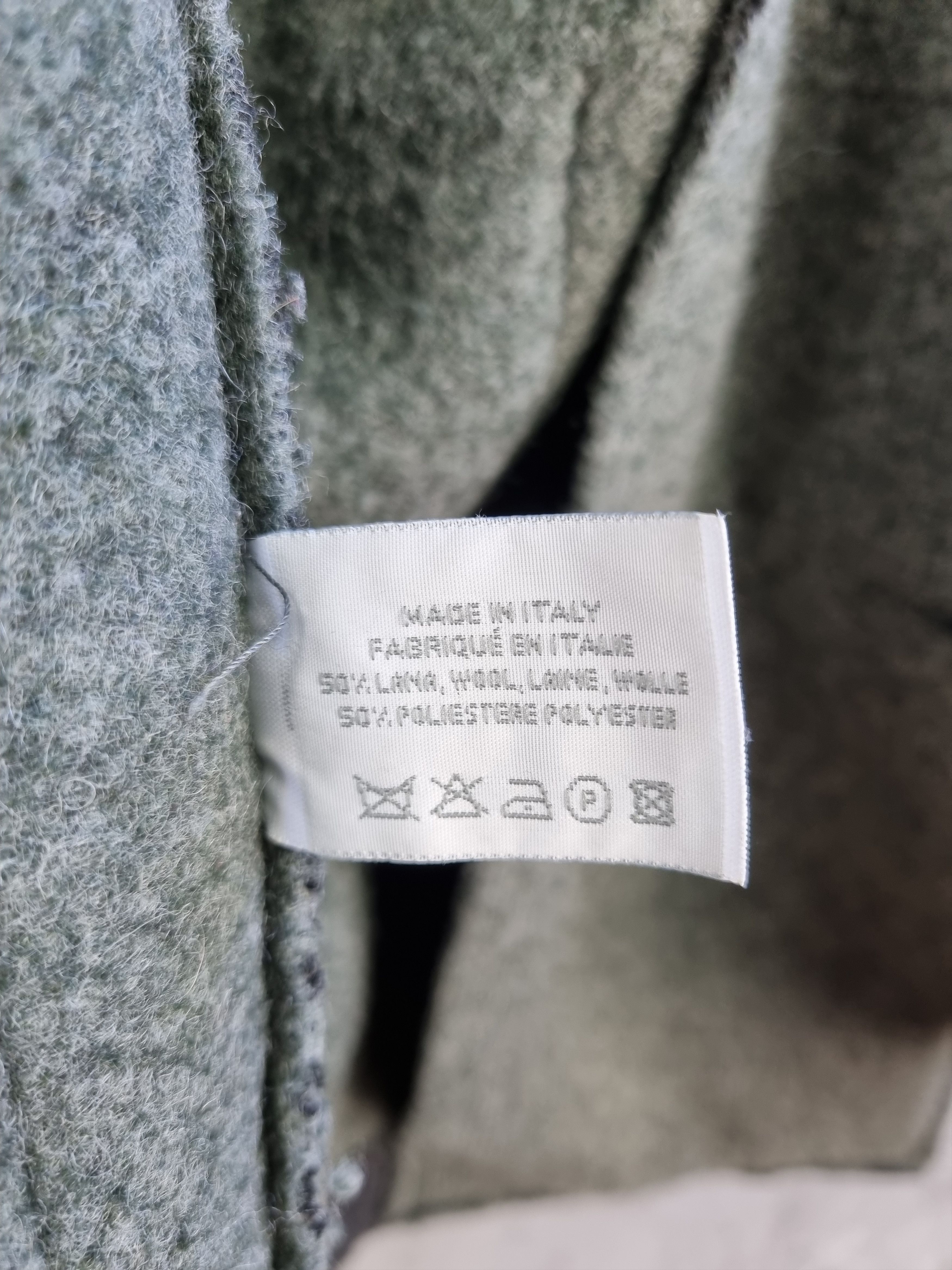 K-Swiss × Seditionaries Italian Double Breasted Swiss Chriss Wool Coat Burberry Styl Size US M / EU 48-50 / 2 - 17 Thumbnail