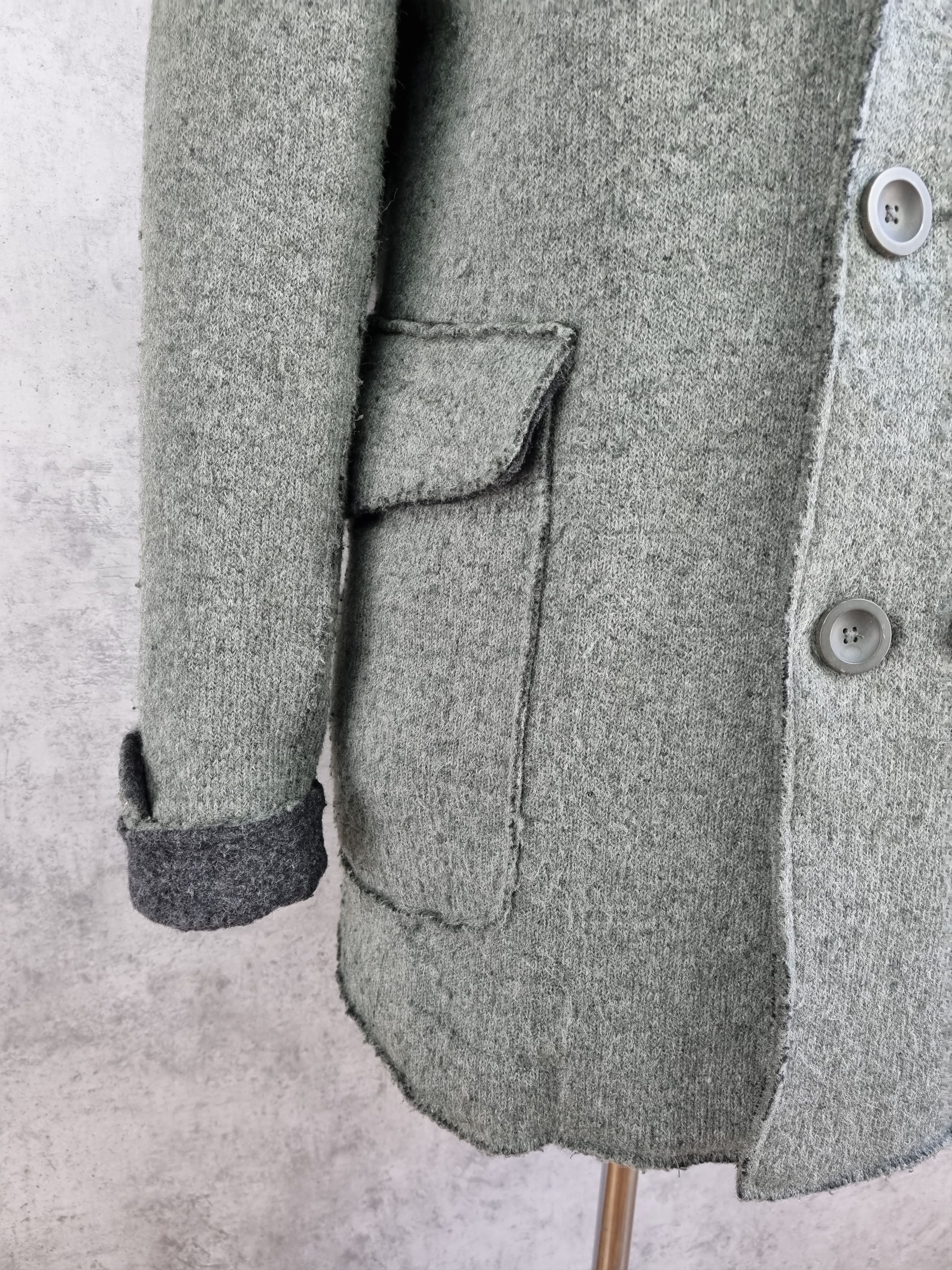 K-Swiss × Seditionaries Italian Double Breasted Swiss Chriss Wool Coat Burberry Styl Size US M / EU 48-50 / 2 - 13 Thumbnail