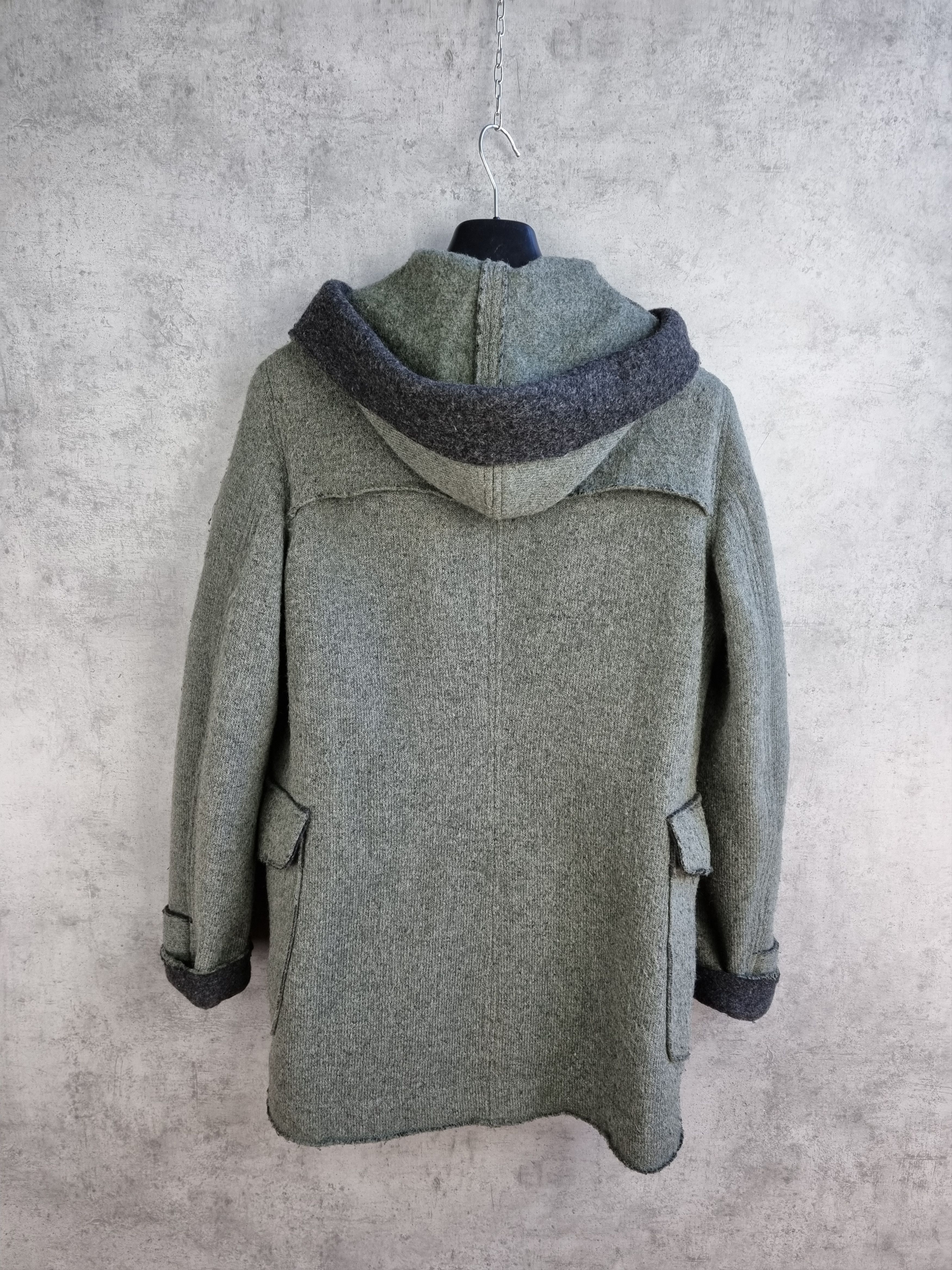 K-Swiss × Seditionaries Italian Double Breasted Swiss Chriss Wool Coat Burberry Styl Size US M / EU 48-50 / 2 - 8 Thumbnail