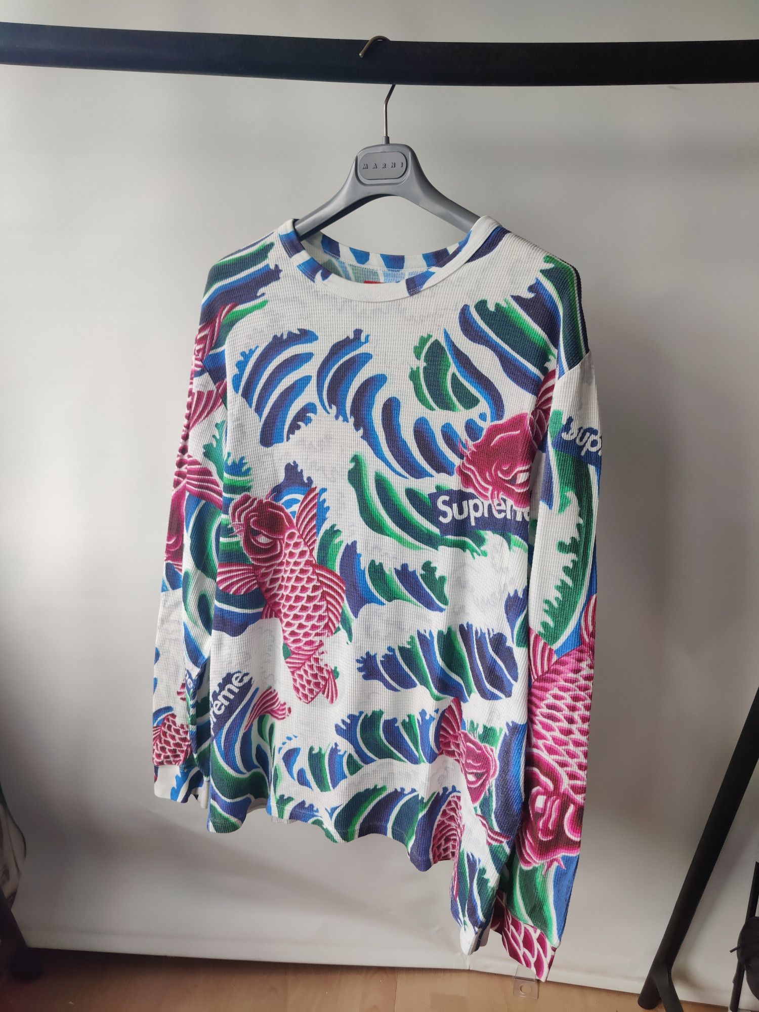 Supreme Waves Work Jacket Supreme Koi Fish Jacket Supreme