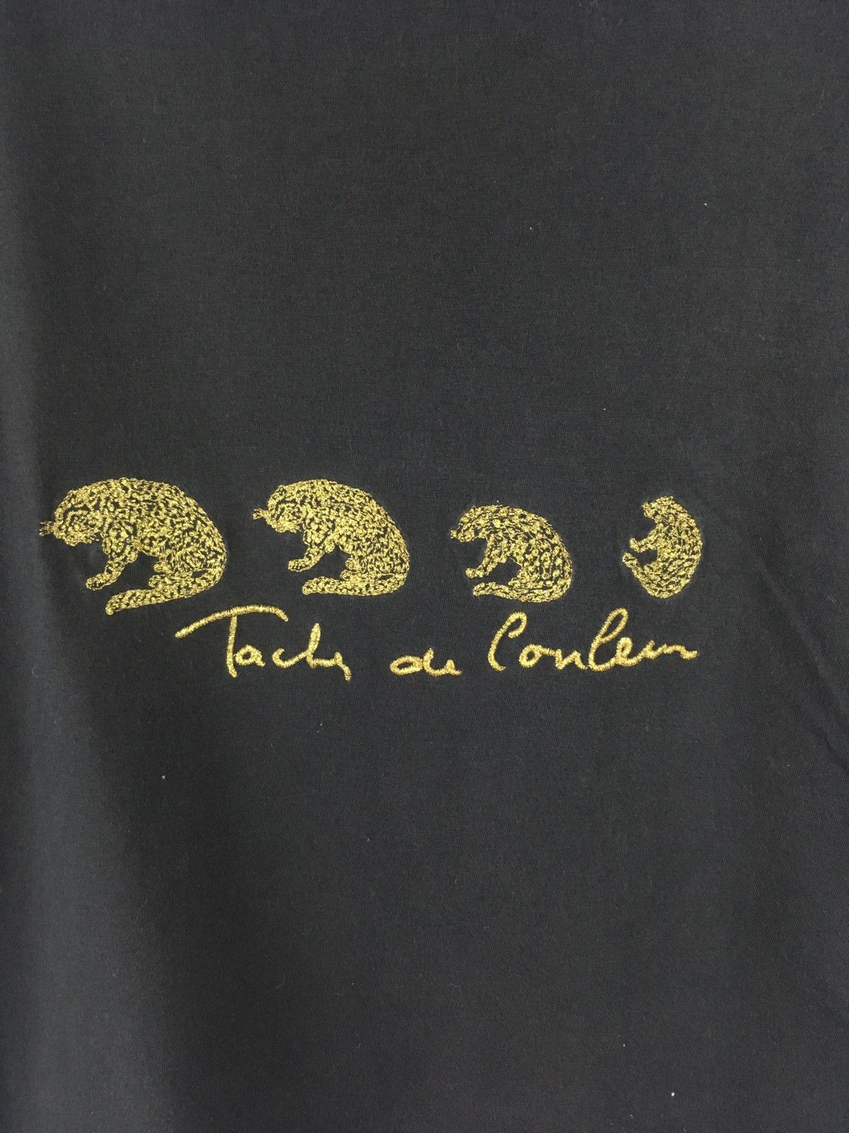 Designer × Sonia Rykiel × Vintage Vintage Sonia Rykiel Homme Black Colour Extra Large T-Shirt Size US XL / EU 56 / 4 - 2 Thumbnail
