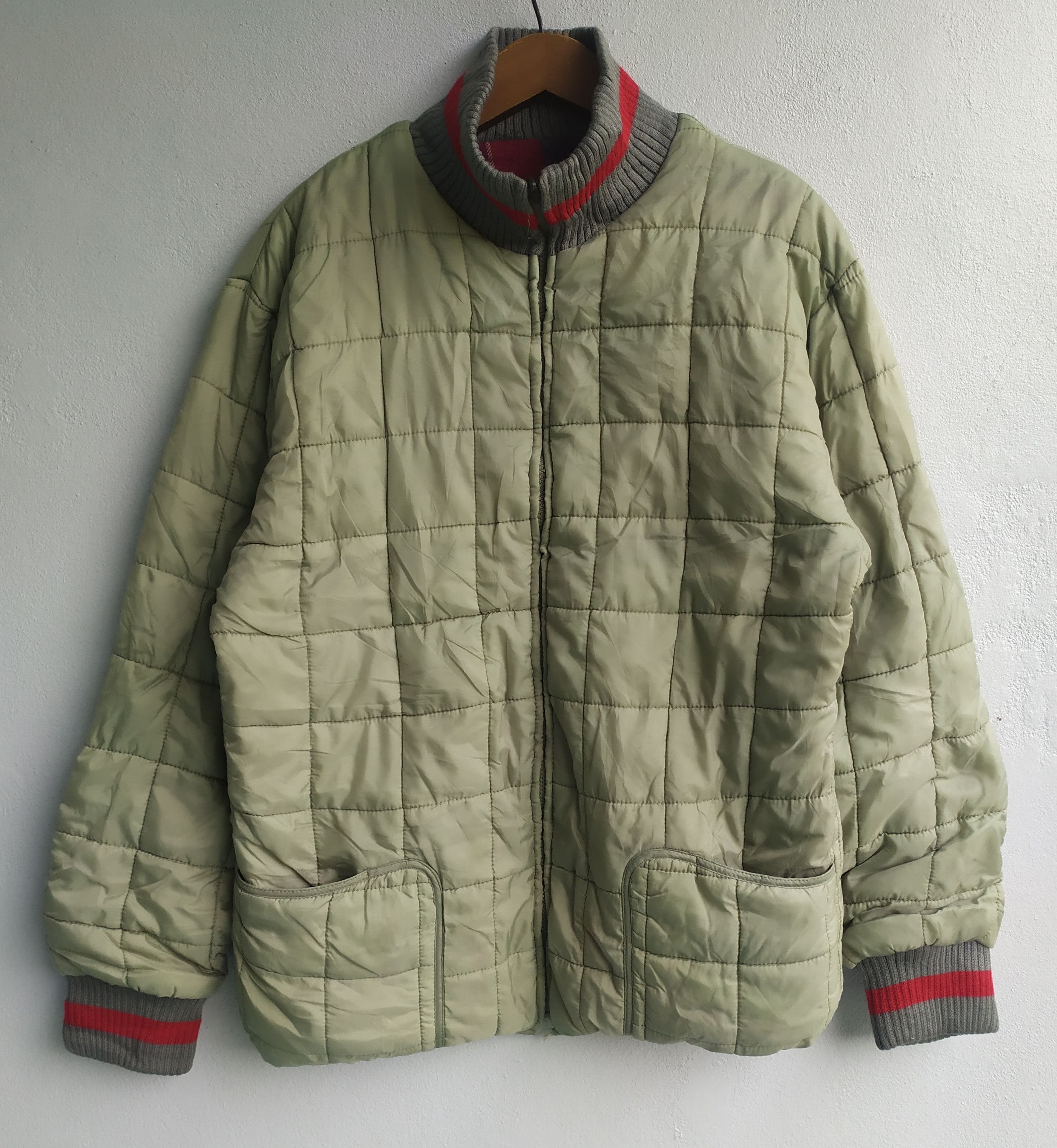 Vintage First Parking Rivesible puffer jacket