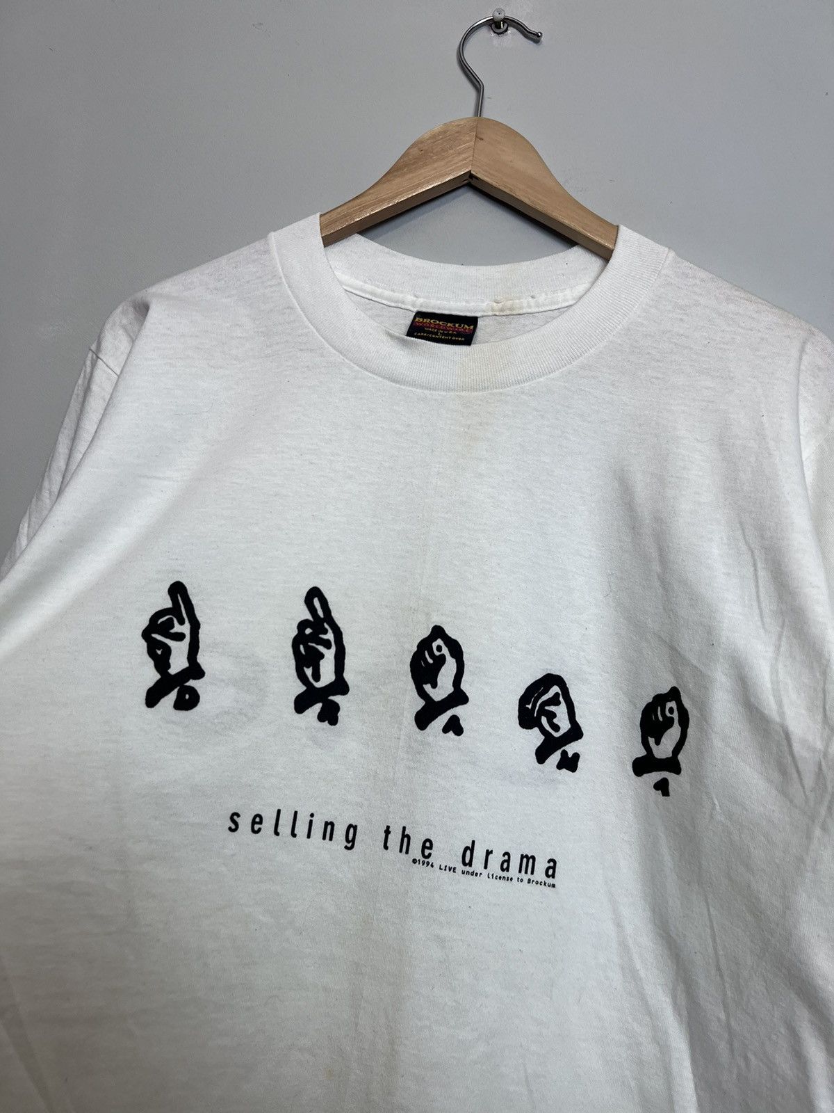 Band Tees 90s Vintage Live Band T Shirt Double Sided Single Stitch 90s Size US L / EU 52-54 / 3 - 9 Thumbnail