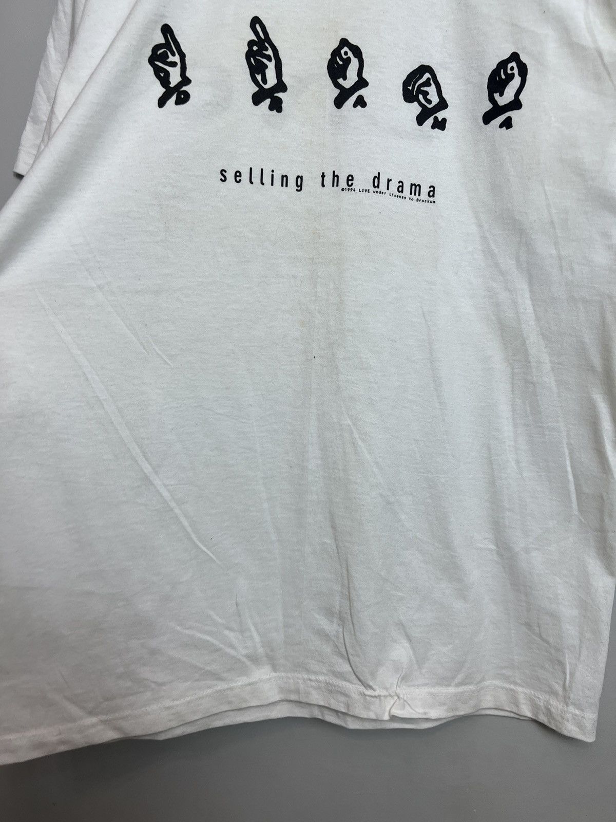 Band Tees 90s Vintage Live Band T Shirt Double Sided Single Stitch 90s Size US L / EU 52-54 / 3 - 8 Thumbnail