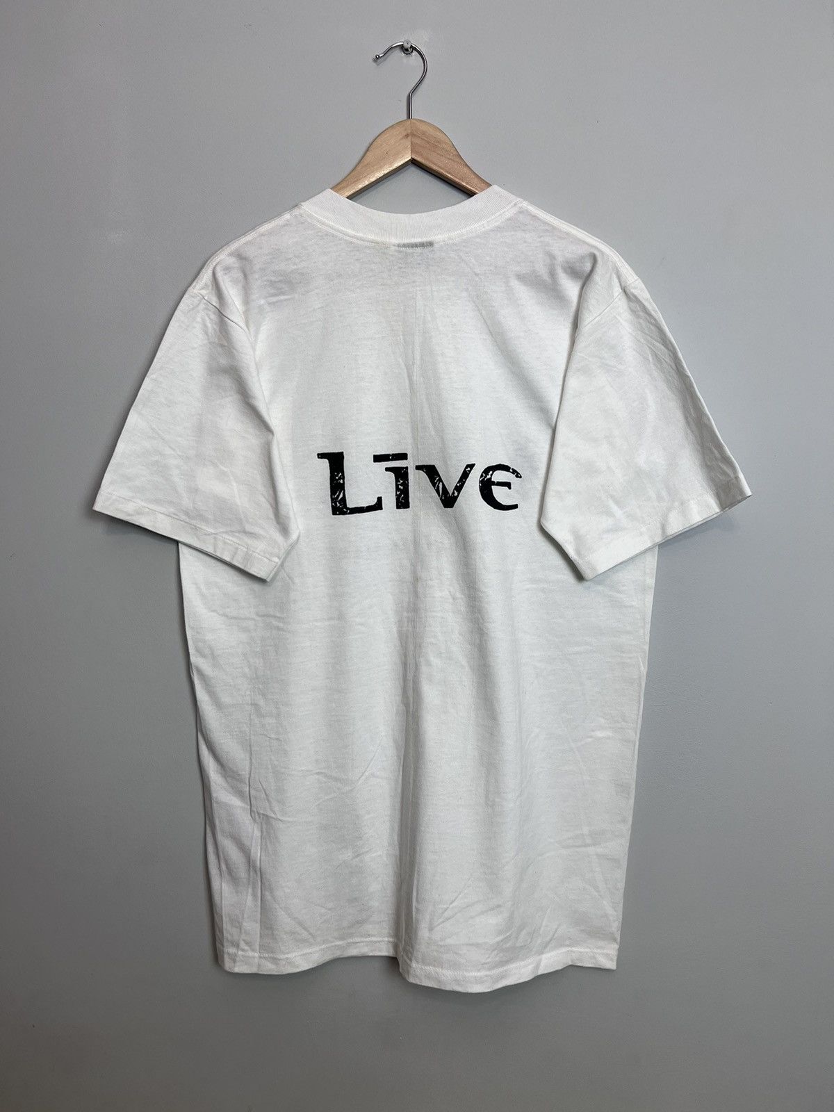 Band Tees 90s Vintage Live Band T Shirt Double Sided Single Stitch 90s Size US L / EU 52-54 / 3 - 2 Thumbnail