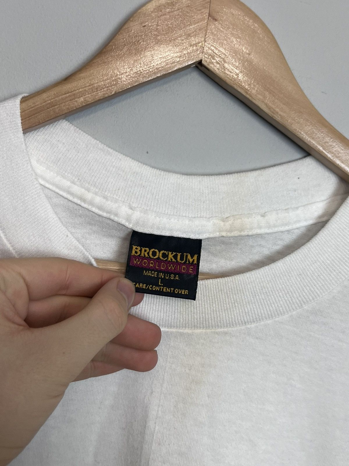 Band Tees 90s Vintage Live Band T Shirt Double Sided Single Stitch 90s Size US L / EU 52-54 / 3 - 3 Thumbnail