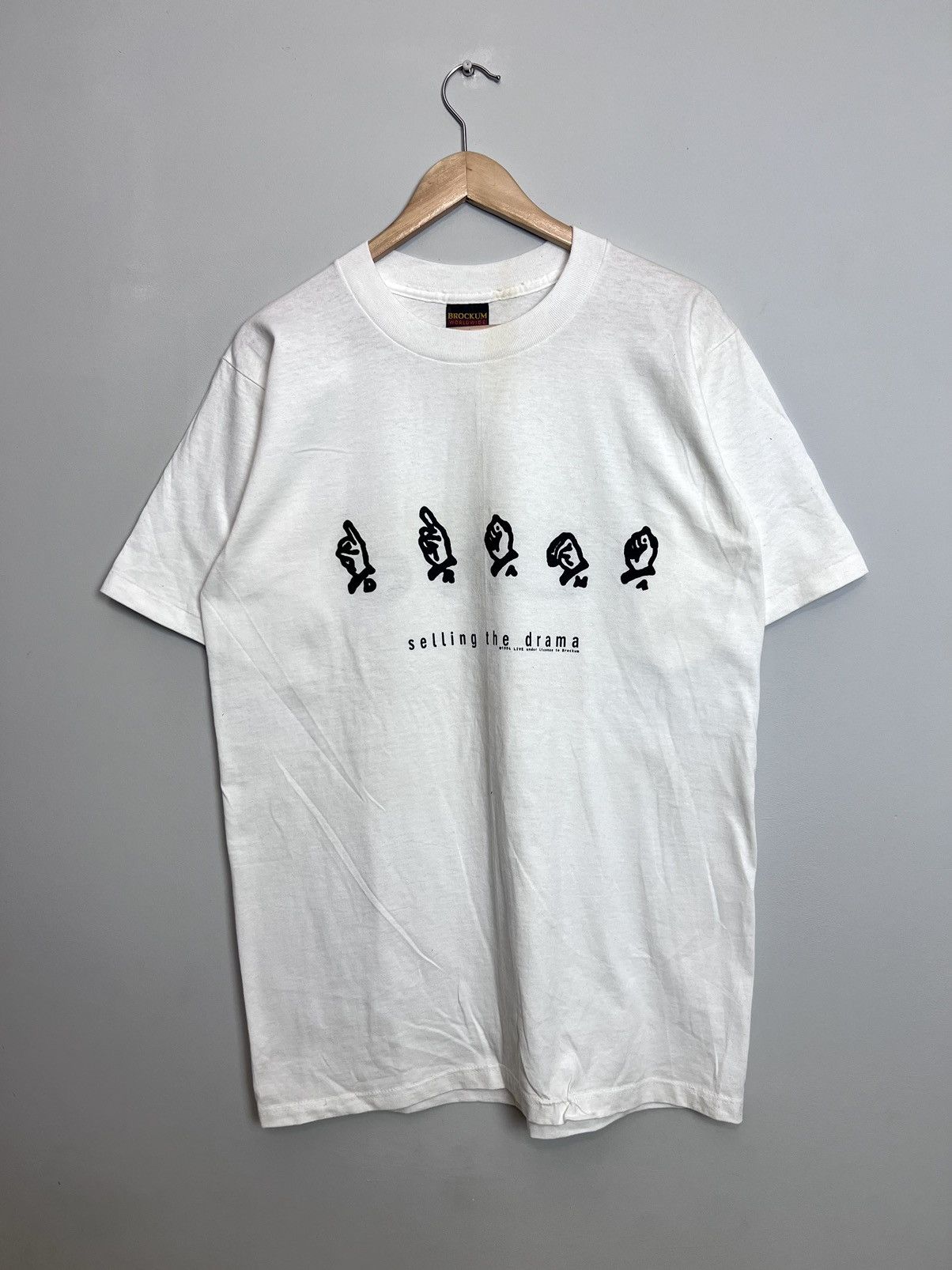 Band Tees 90s Vintage Live Band T Shirt Double Sided Single Stitch 90s Size US L / EU 52-54 / 3 - 1 Thumbnail