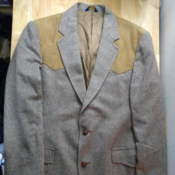 Vintage 70s Pendleton Western Blazer Sport Coat Jacket