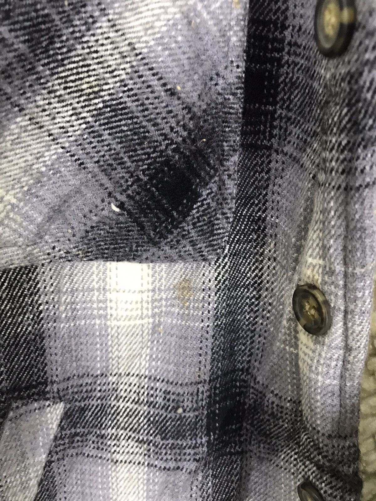 Flannel × Japanese Brand × Vintage Vintage bayleaf flannel american style sherpa button jacket Size US M / EU 48-50 / 2 - 7 Thumbnail