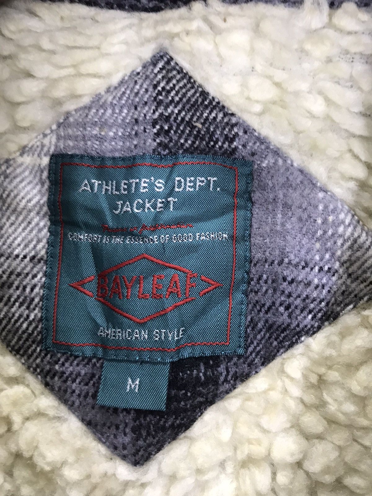 Flannel × Japanese Brand × Vintage Vintage bayleaf flannel american style sherpa button jacket Size US M / EU 48-50 / 2 - 8 Thumbnail