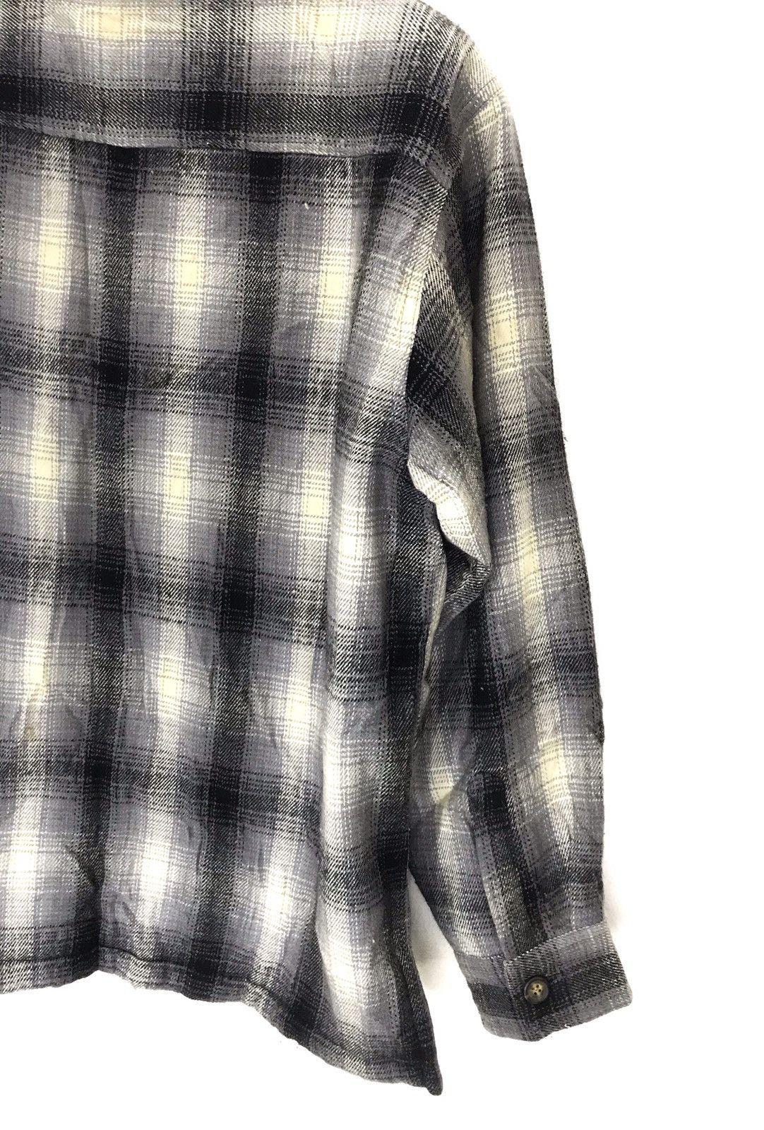 Flannel × Japanese Brand × Vintage Vintage bayleaf flannel american style sherpa button jacket Size US M / EU 48-50 / 2 - 4 Thumbnail