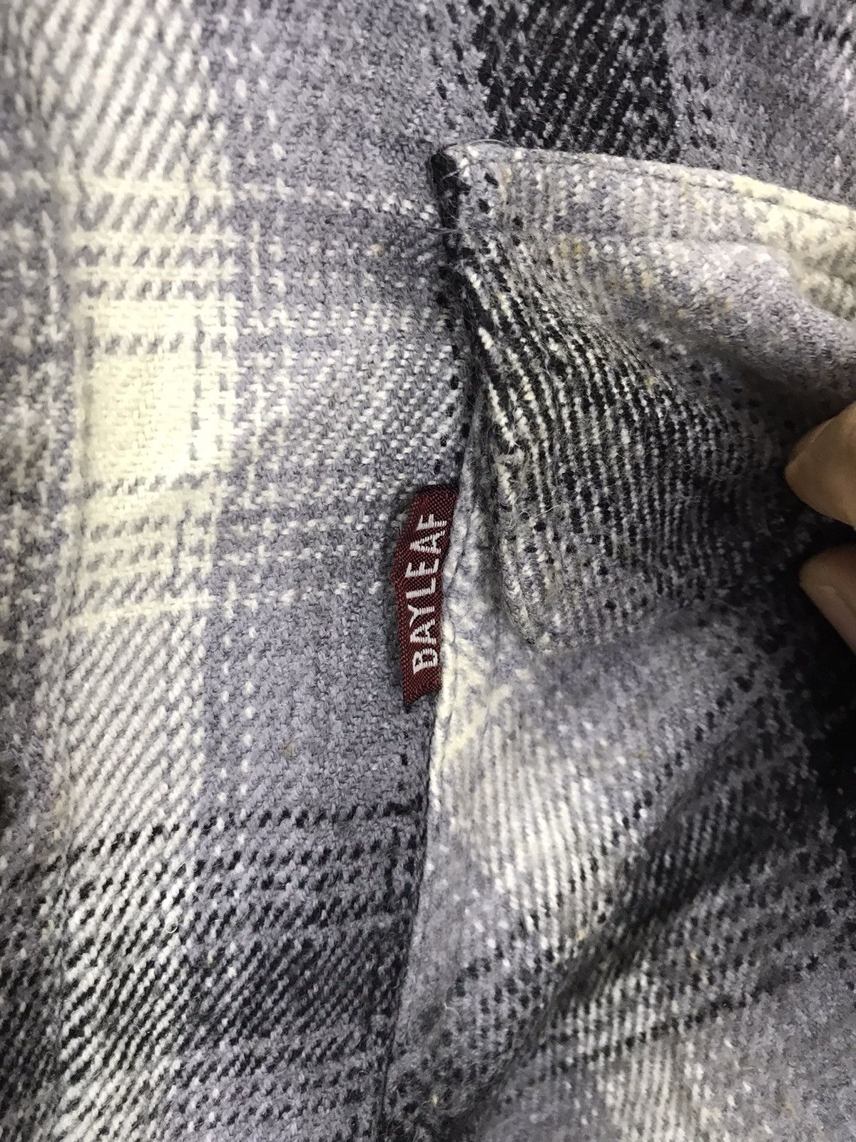 Flannel × Japanese Brand × Vintage Vintage bayleaf flannel american style sherpa button jacket Size US M / EU 48-50 / 2 - 6 Thumbnail