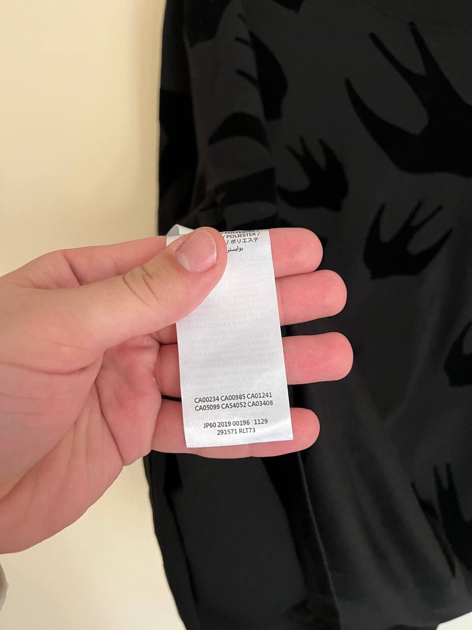 Alexander McQueen MCQ by Alexander McQueen Swallows Print t shirt Size US M / EU 48-50 / 2 - 7 Thumbnail