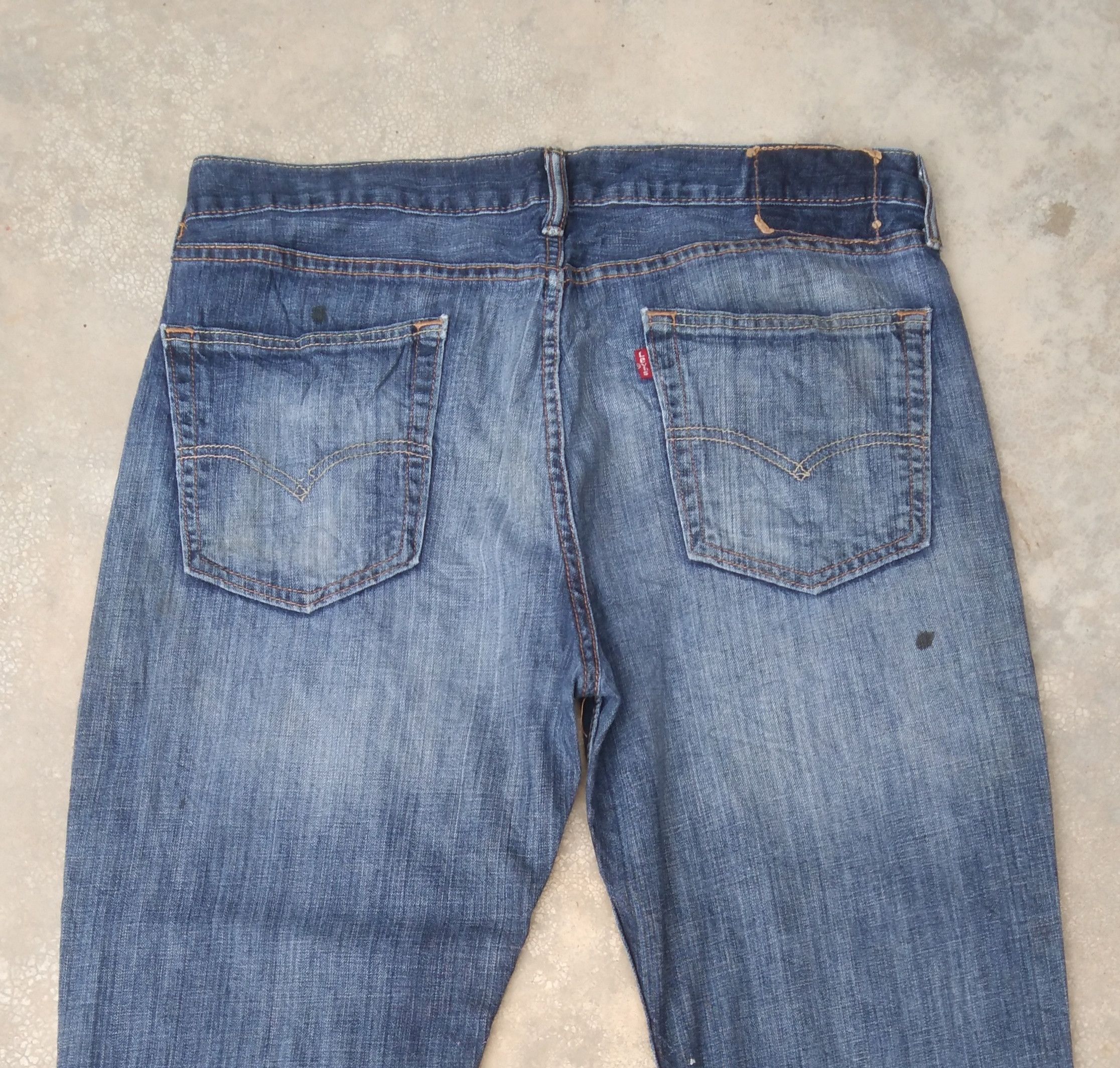 Levi's Vintage Levi's Jeans 514 Distressed Denim 36x30 Size US 36 / EU 52 - 3 Thumbnail