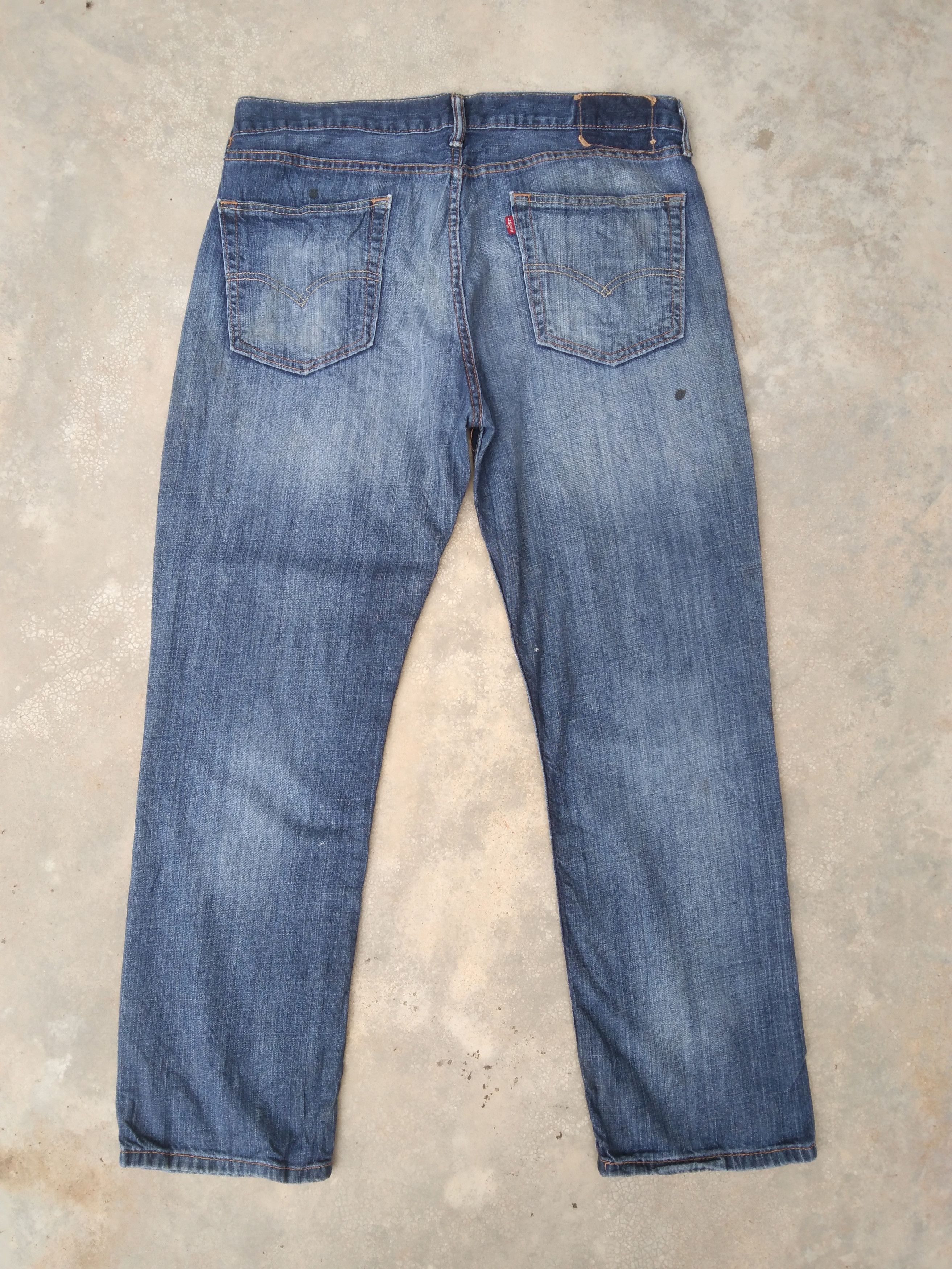 Levi's Vintage Levi's Jeans 514 Distressed Denim 36x30 Size US 36 / EU 52 - 2 Thumbnail