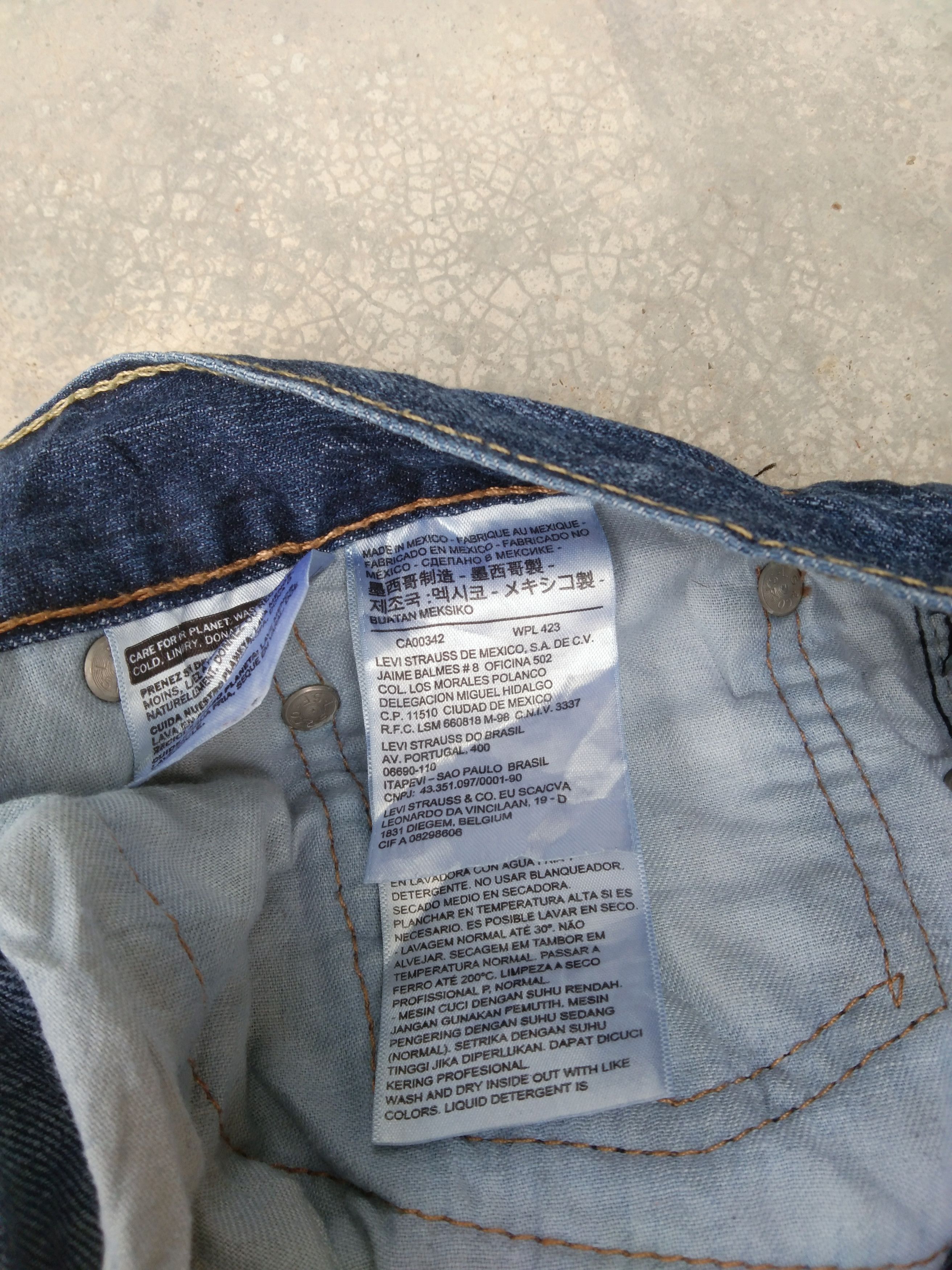 Levi's Vintage Levi's Jeans 514 Distressed Denim 36x30 Size US 36 / EU 52 - 7 Thumbnail