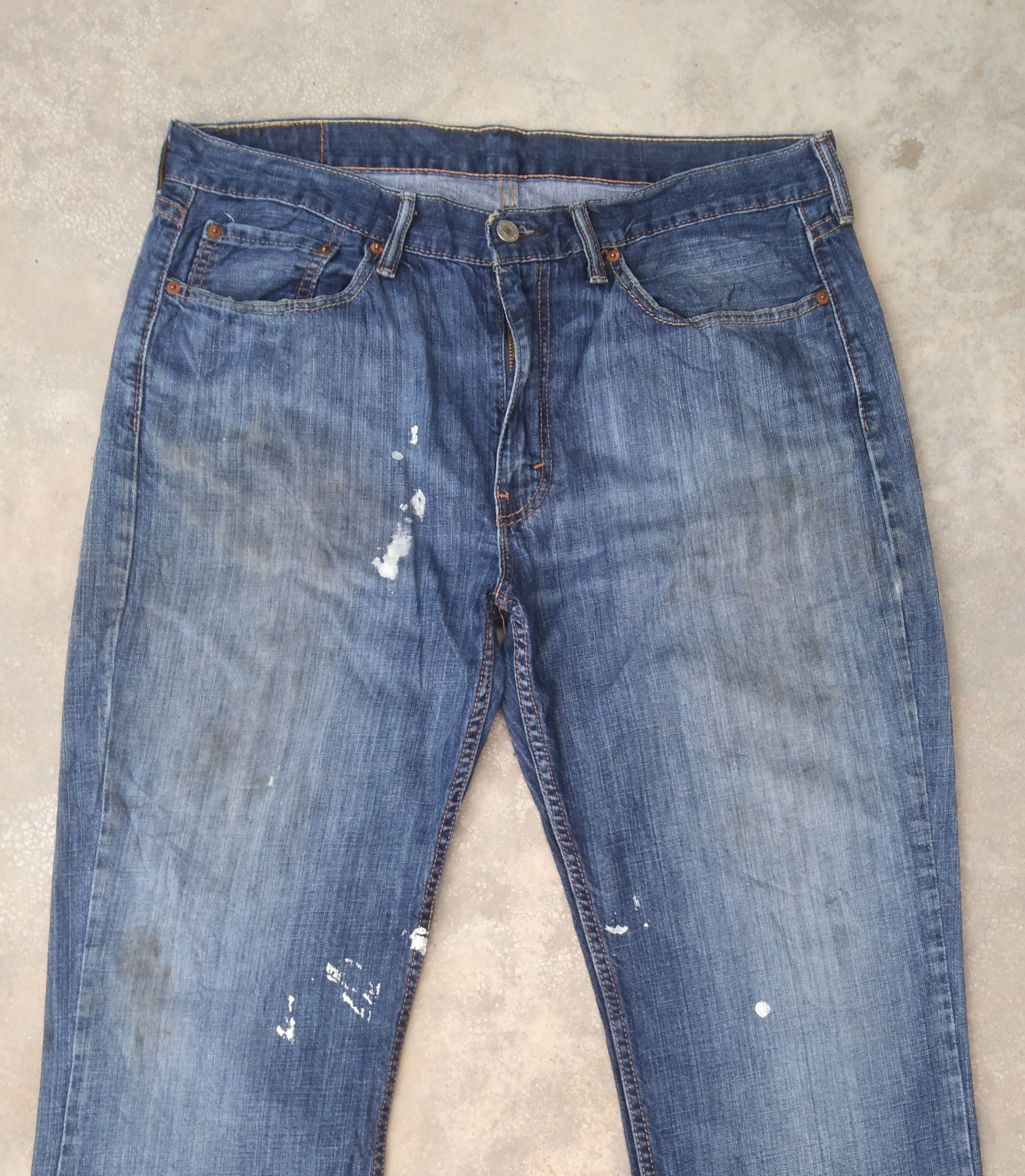 Levi's Vintage Levi's Jeans 514 Distressed Denim 36x30 Size US 36 / EU 52 - 4 Thumbnail